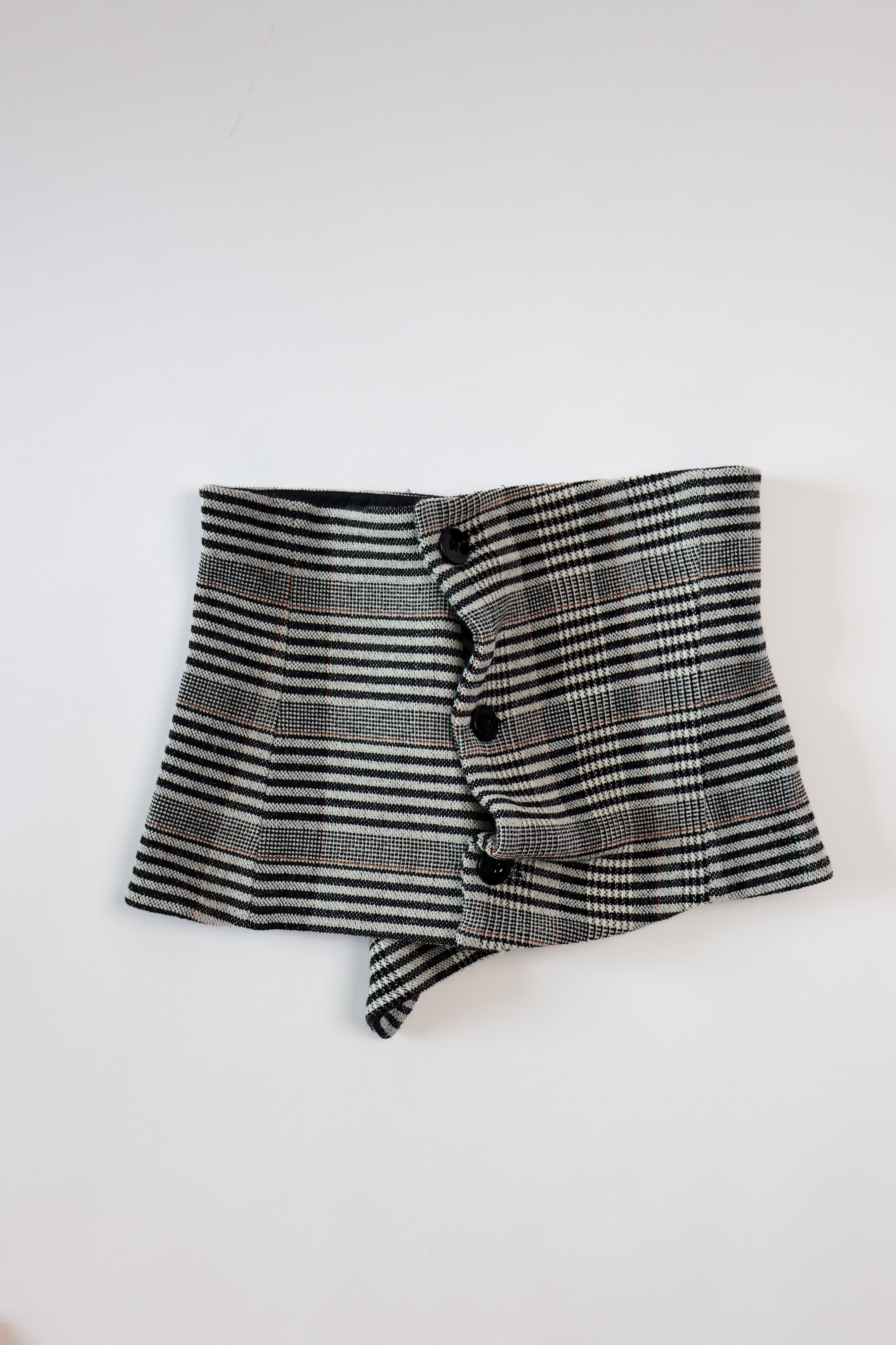 Jil Sander Tweed Strapless Top