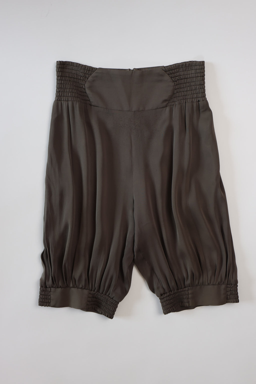 Giorgio Armani Silk Tube Pants