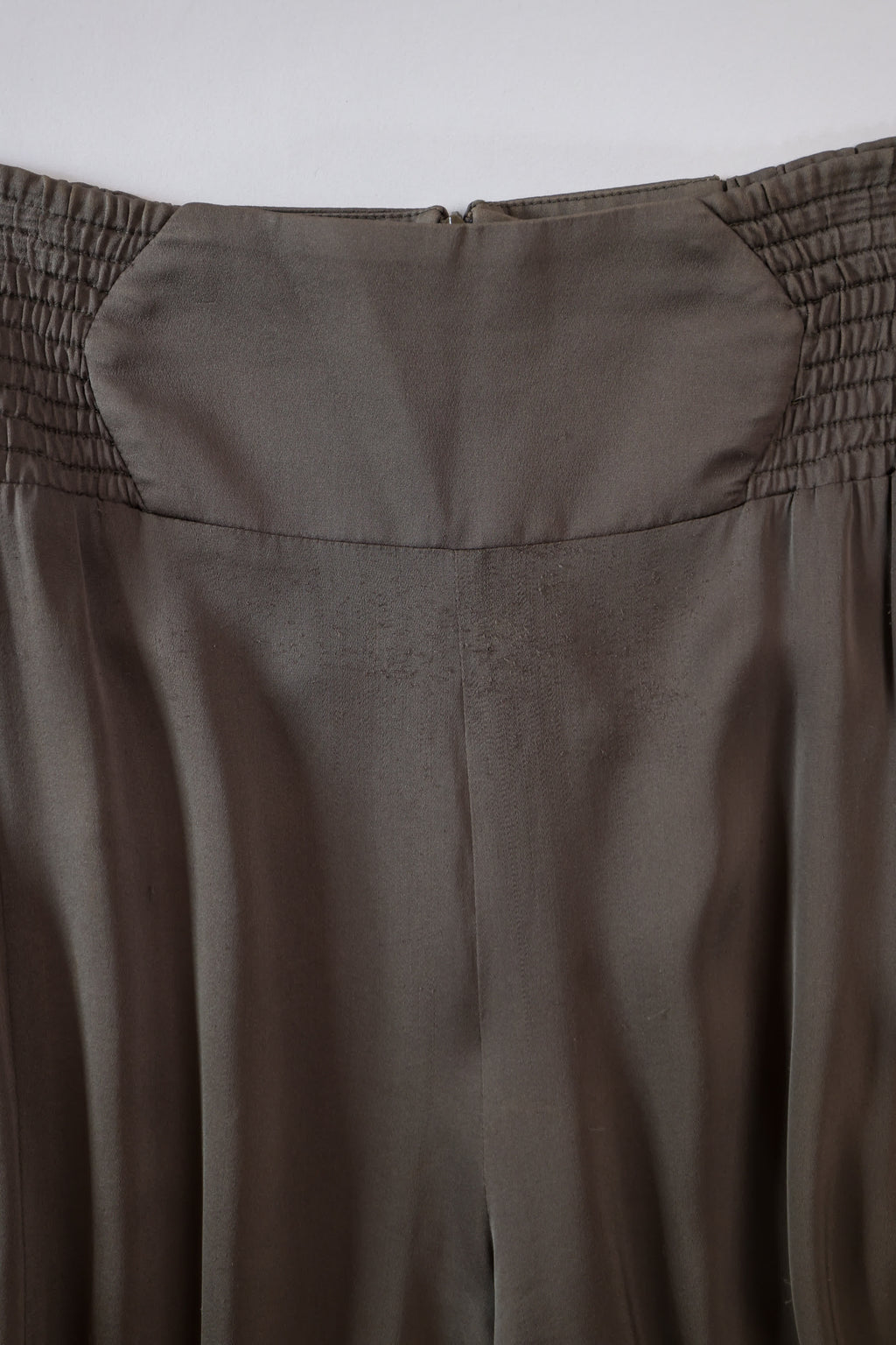 Giorgio Armani Silk Tube Pants