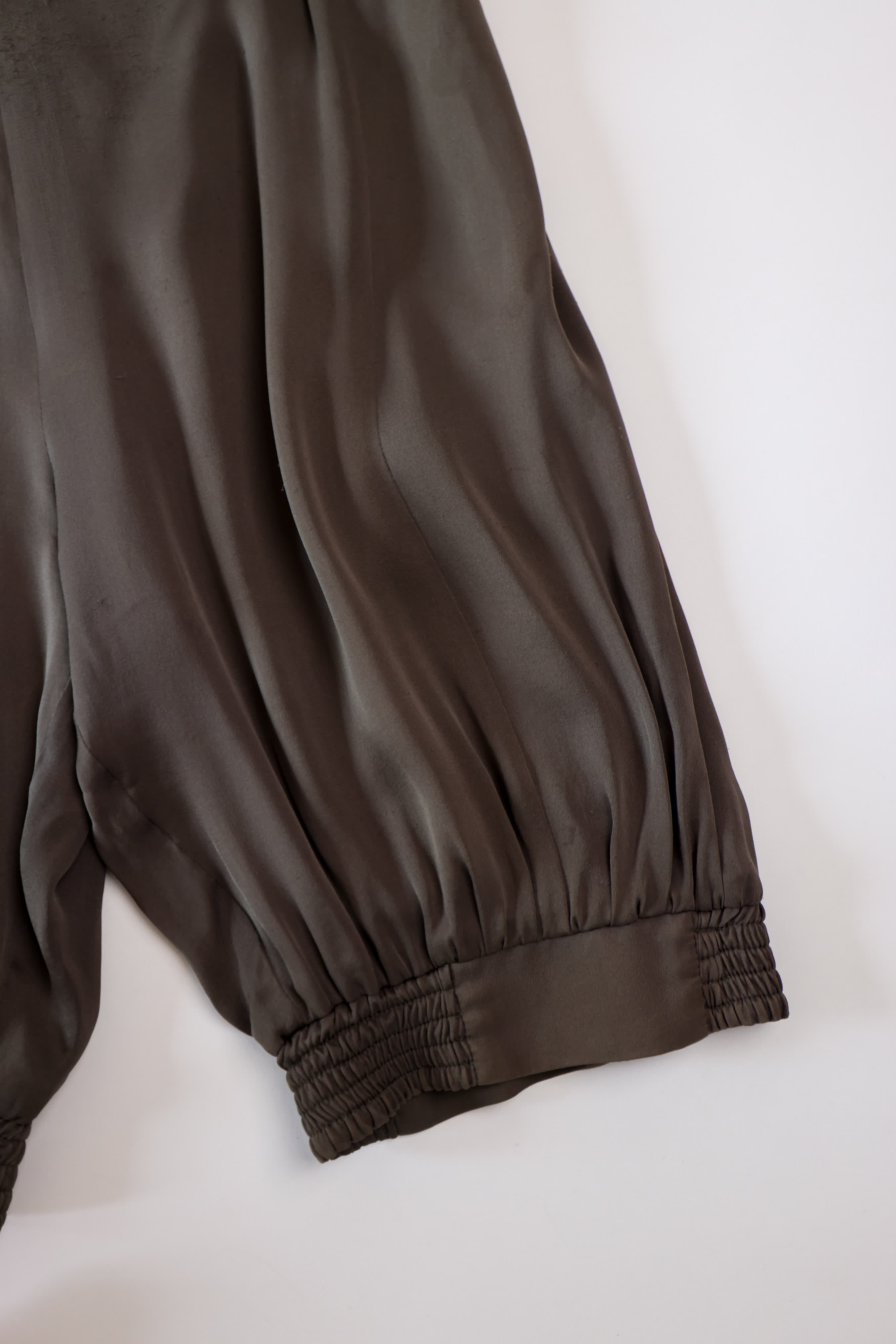 Giorgio Armani Silk Tube Pants