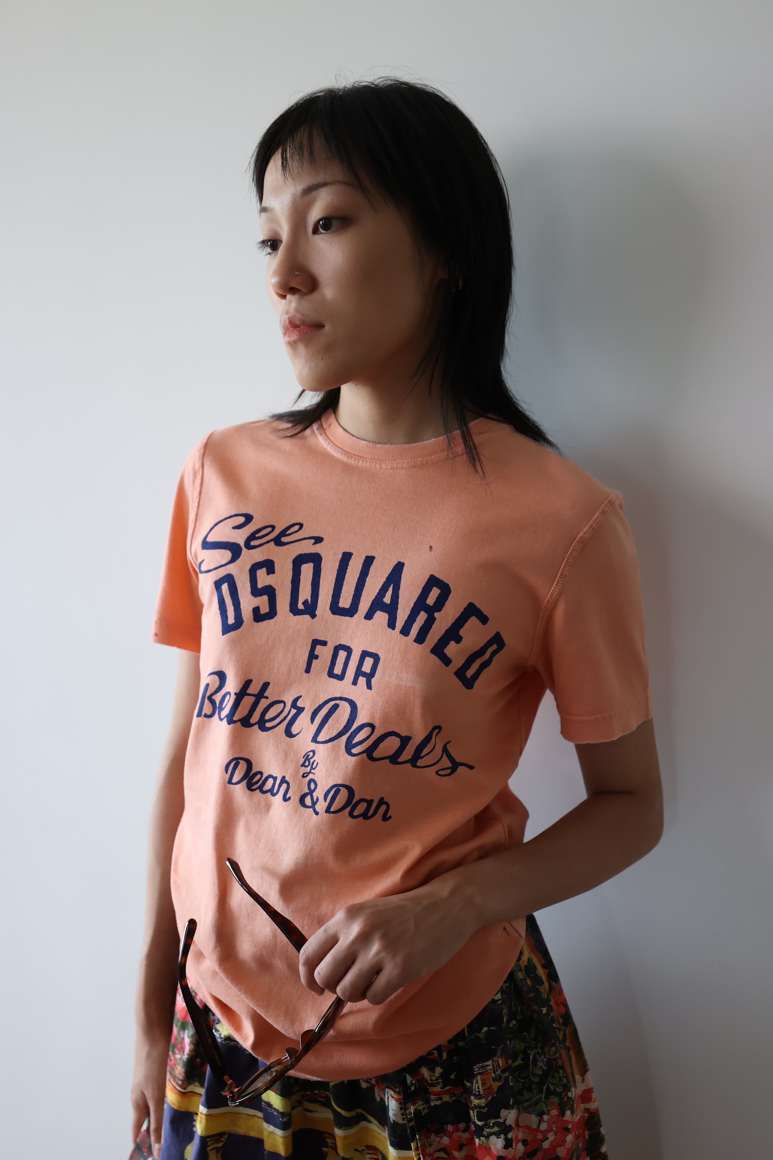 Dsquared2 Script Logo Printed T-Shirt
