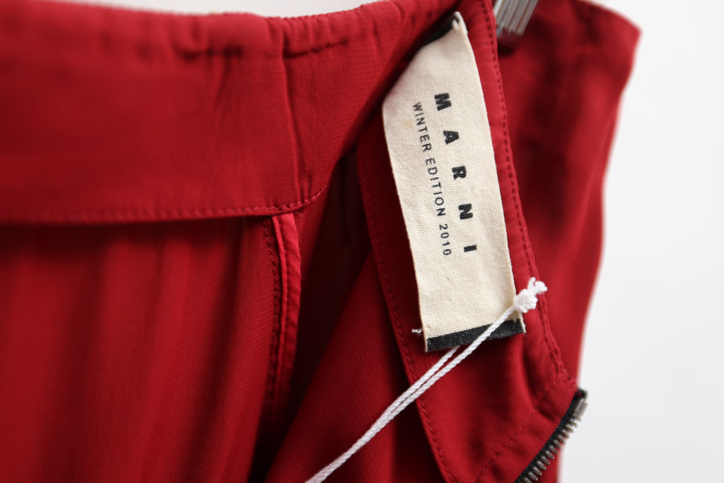 Marni Red Skirt