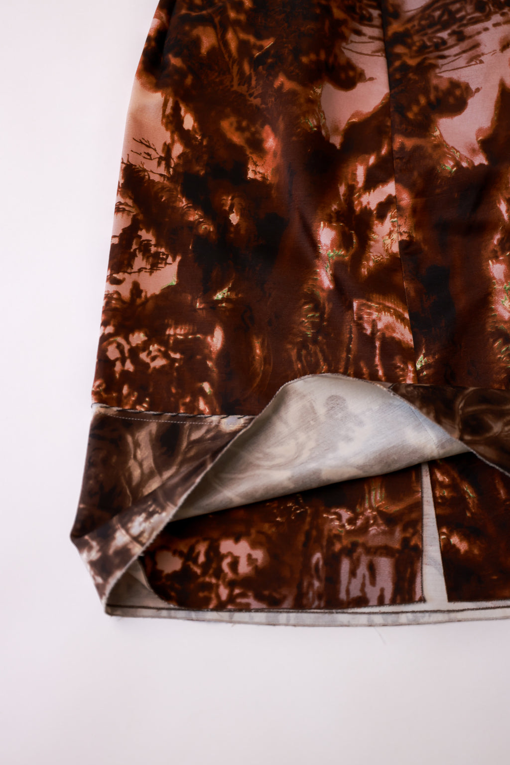 PRADA 2004 FW Collection - Scenic Paint Skirt