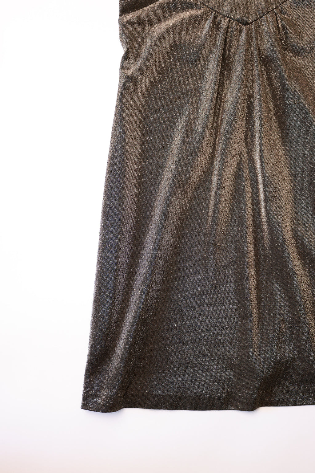 Anna Sui Metallic Lurex Shimmer Dress