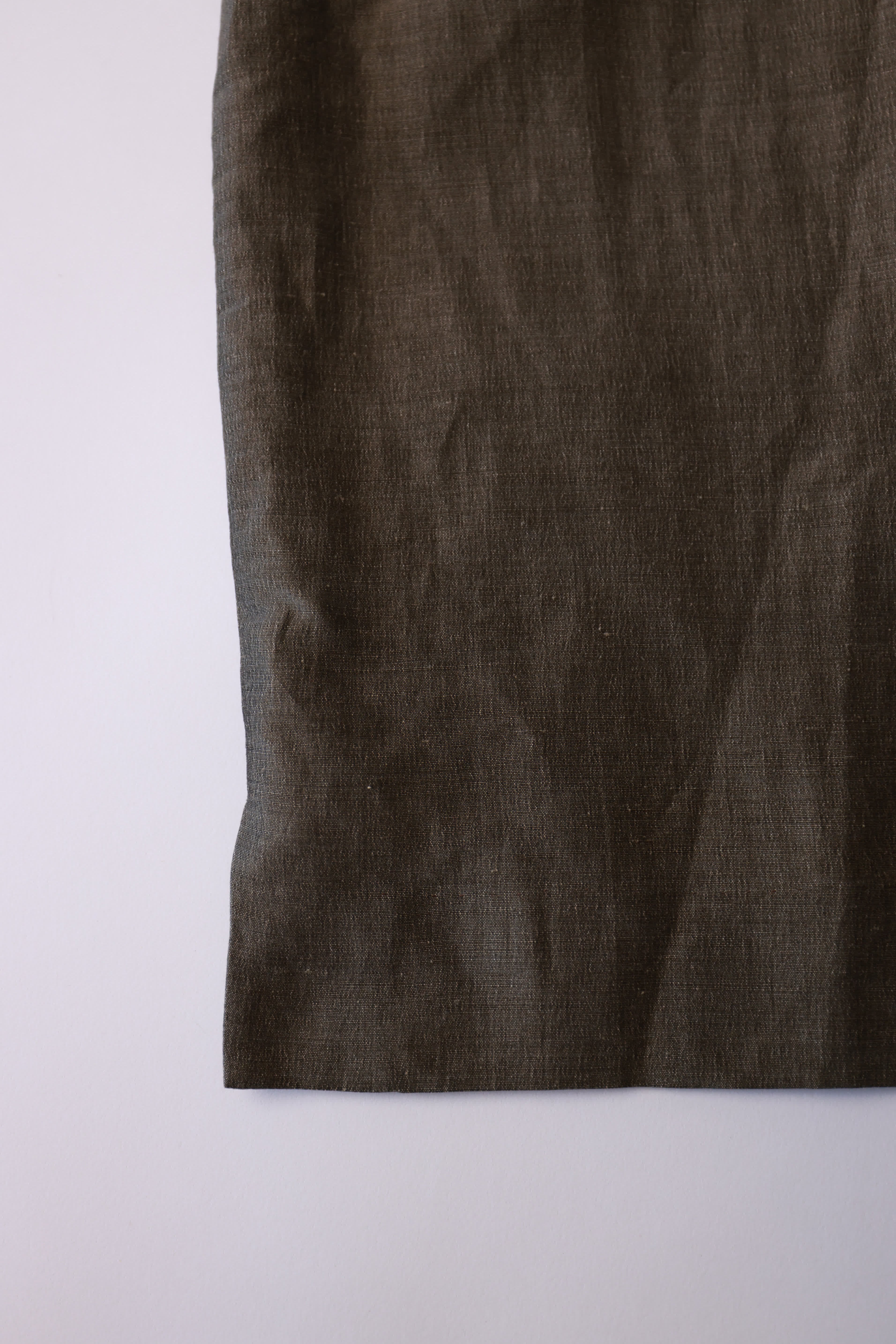 Gianfranco Ferré Two-Tone Color-Block Silk Skirt