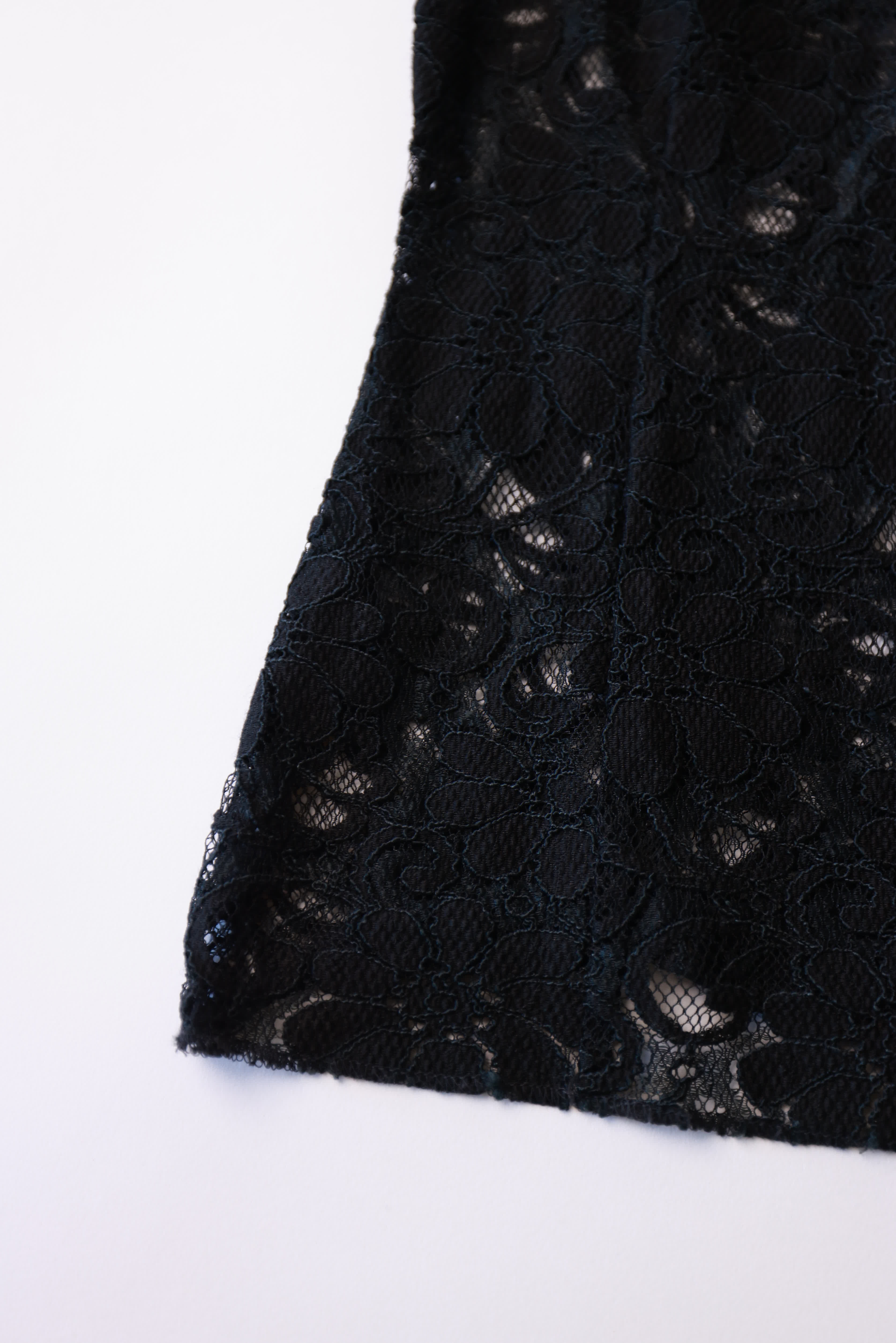Dolce & Gabbana Black Sheer Lace Sleeveless Top
