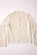Comme des Garçons Off-White Knit Cardigan