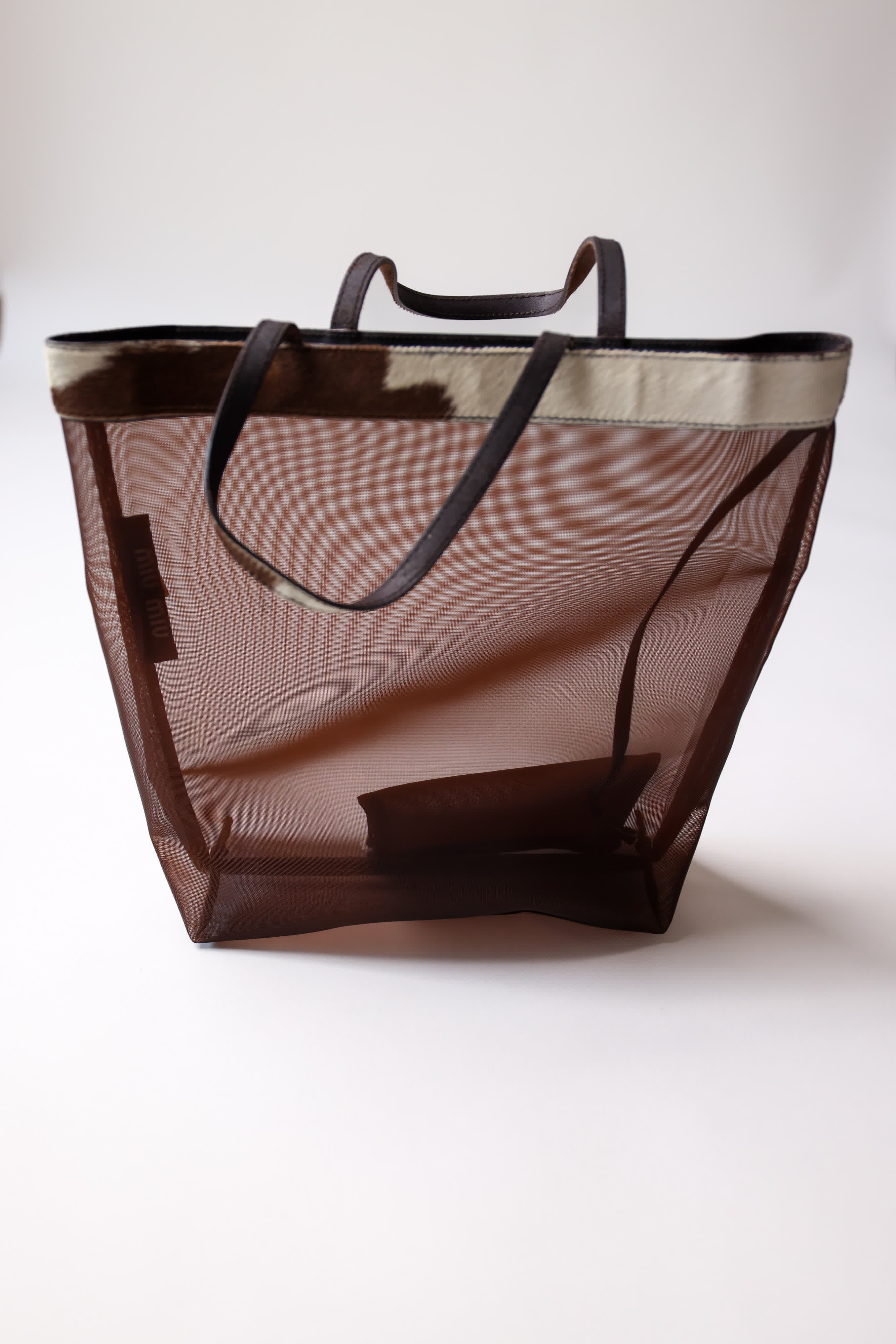 MIU MIU 1998 SS Collection - MESH COW BAG