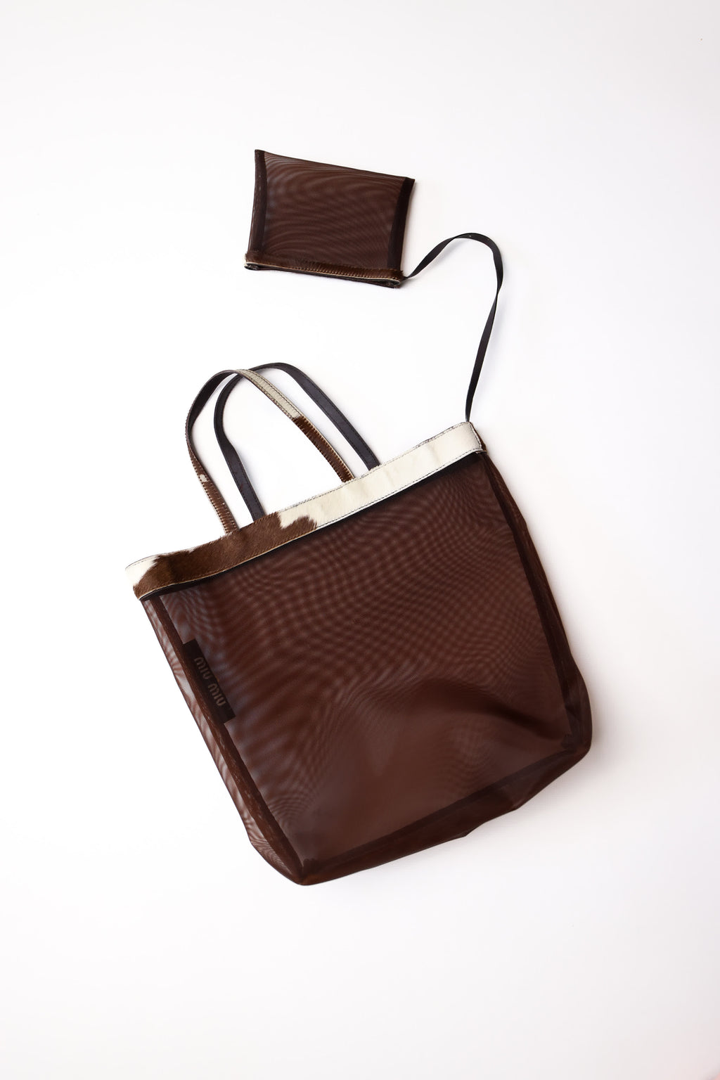MIU MIU 1998 SS Collection - MESH COW BAG