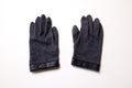 Chloé Classic Grey Knit Short Gloves