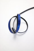Cop. Copine Electric Blue Slim Leather Belt