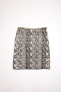 Max Mara Snake-Print Pencil Skirt