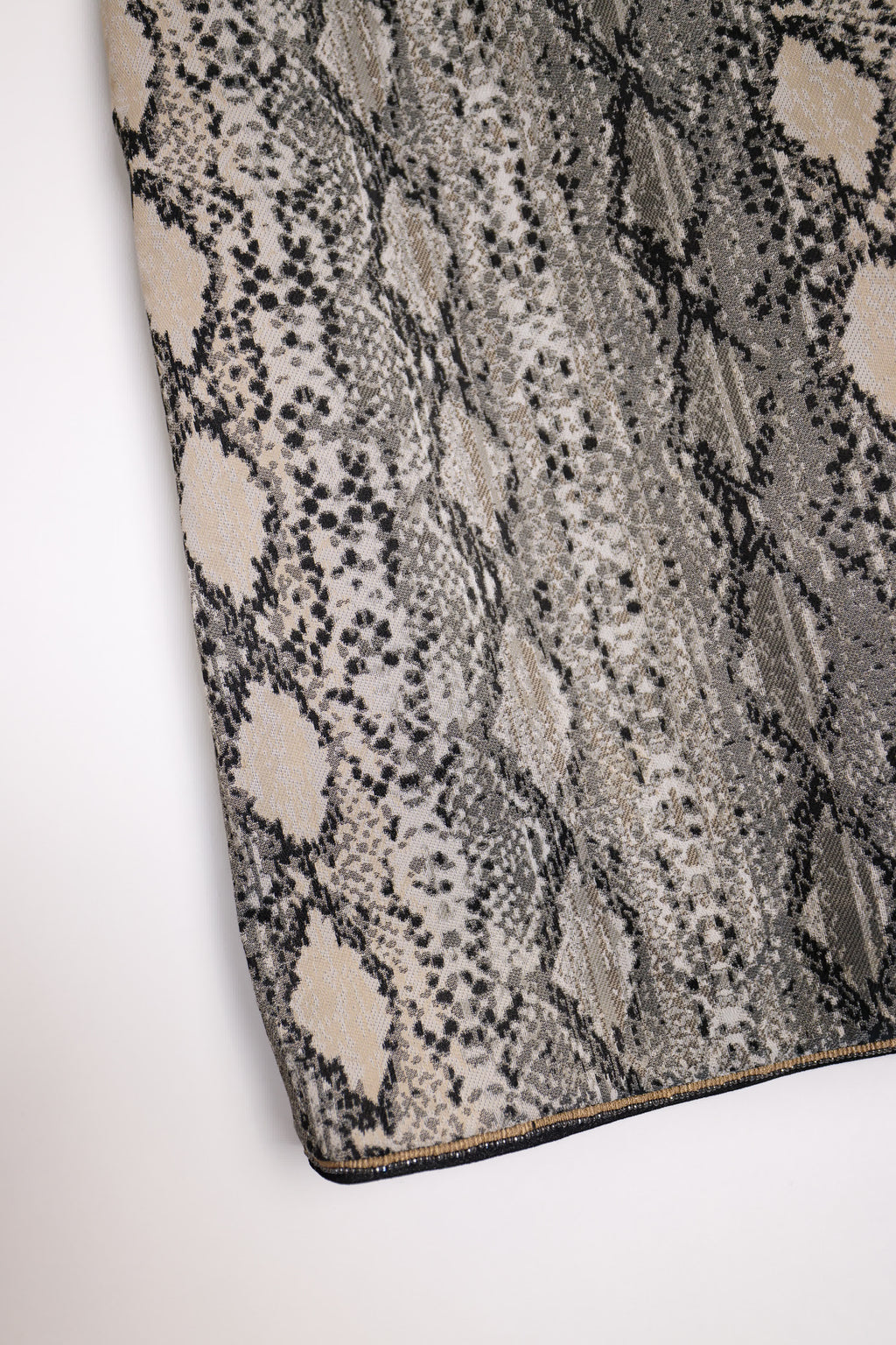 Max Mara Snake-Print Pencil Skirt