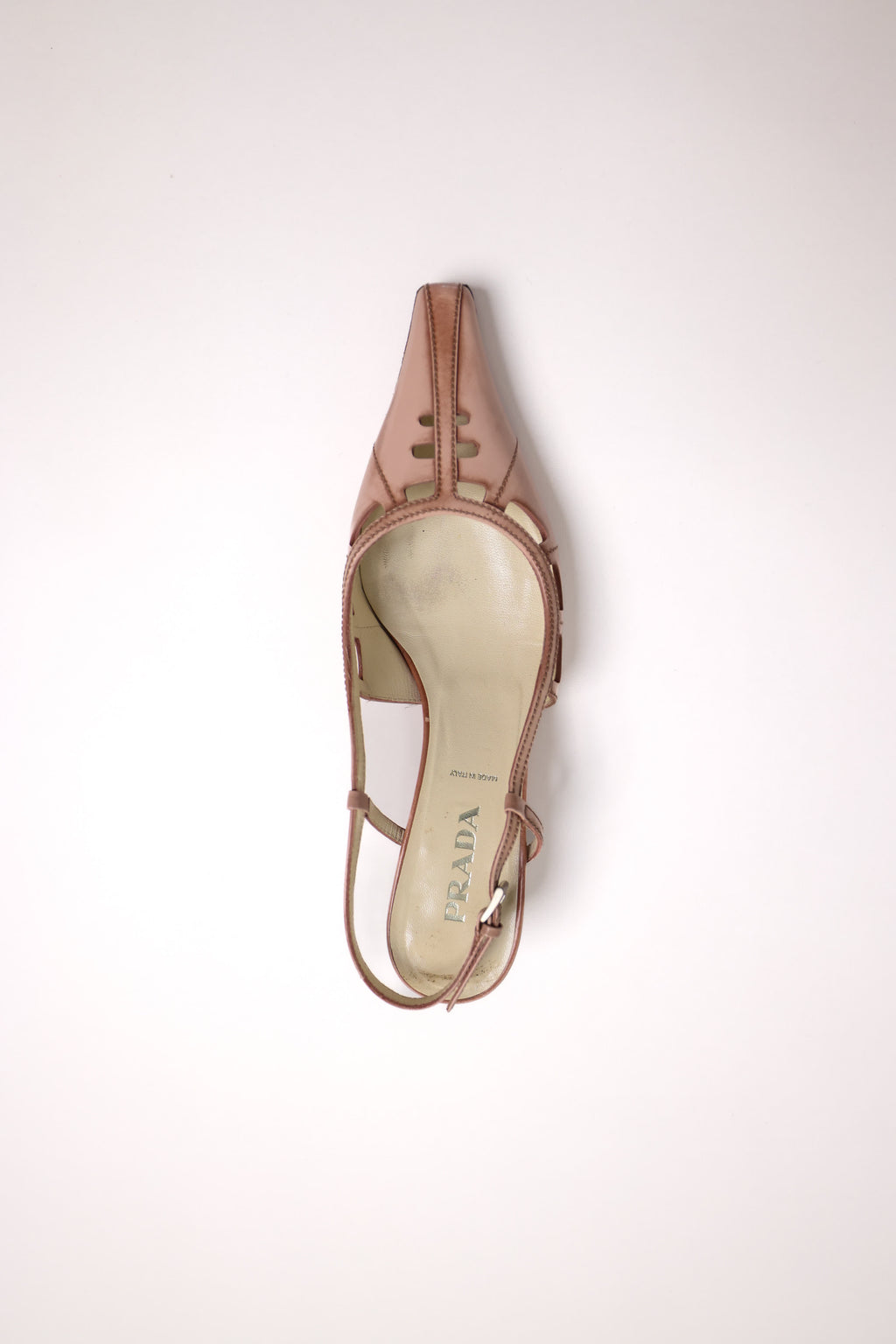 PRADA 2004 SS Collection - Pink Kitten Heel