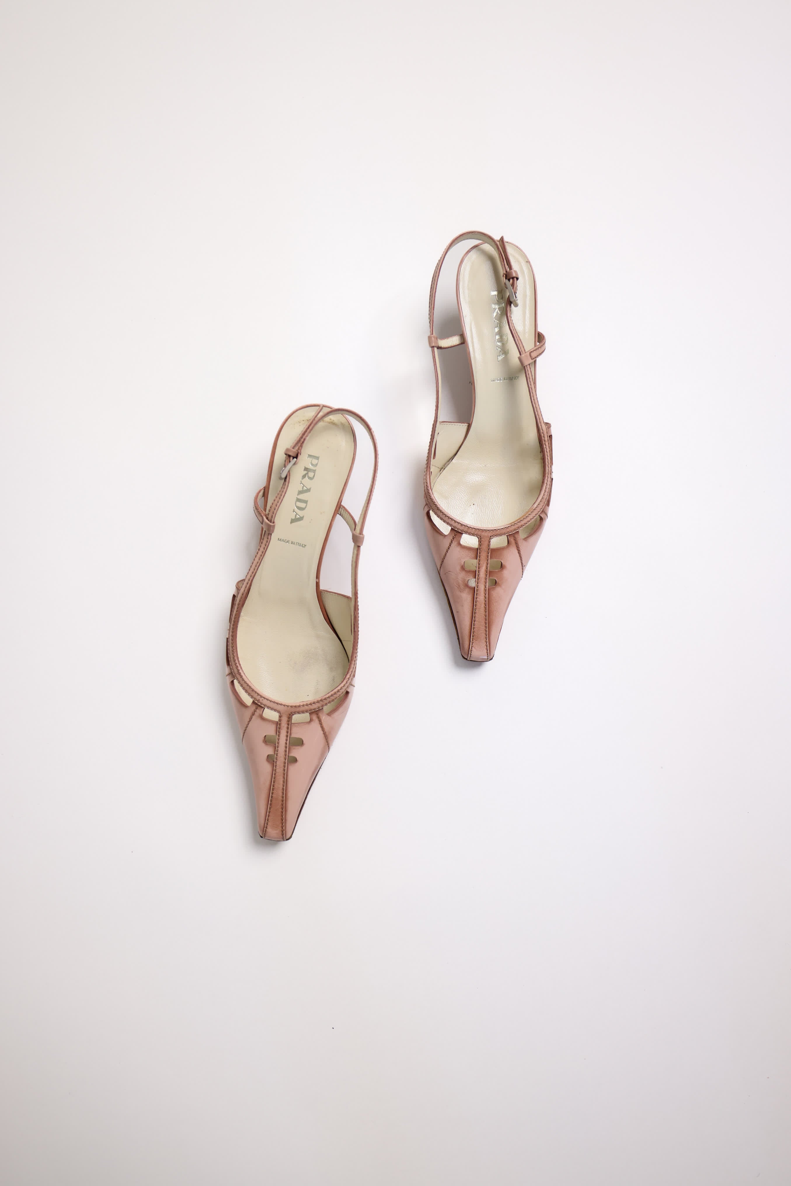 PRADA 2004 SS Collection - Pink Kitten Heel