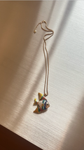 Betsey Johnson Fish Pendant Necklace