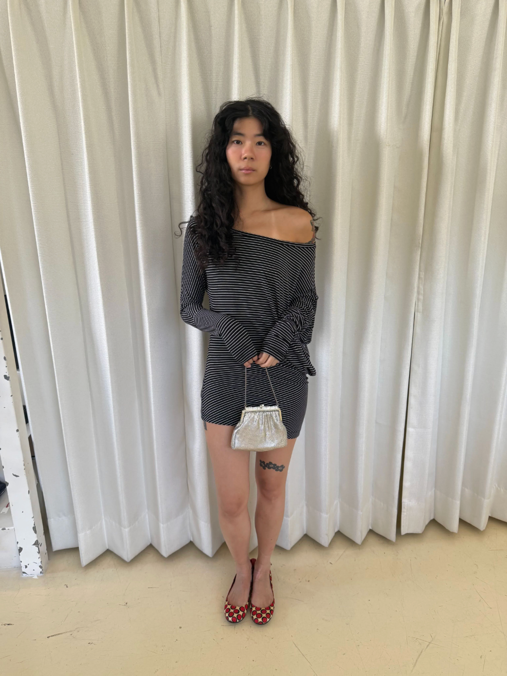Vintage Sliver Little Bag