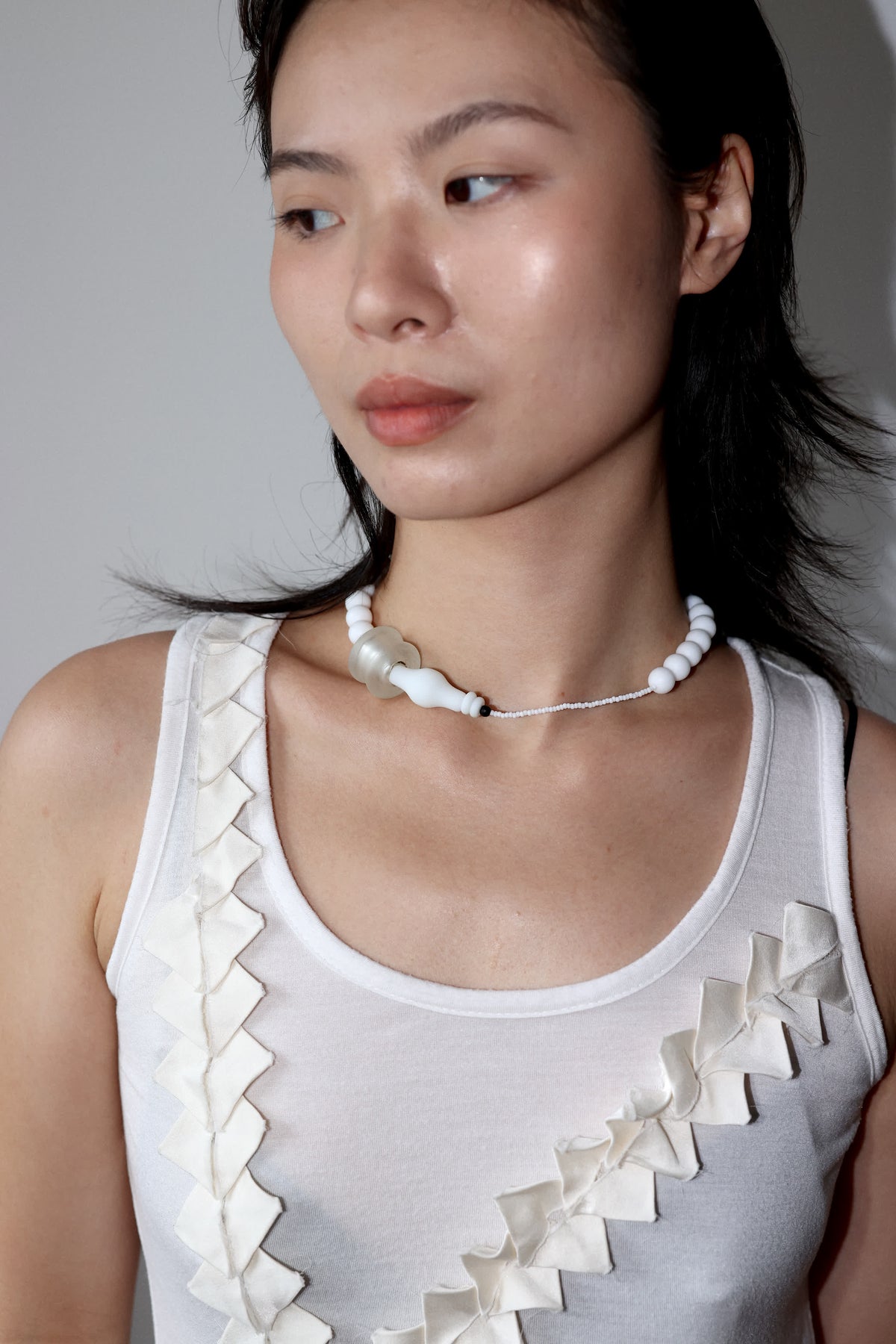 Karl Lagerfeld Logo Graphic Tank Top