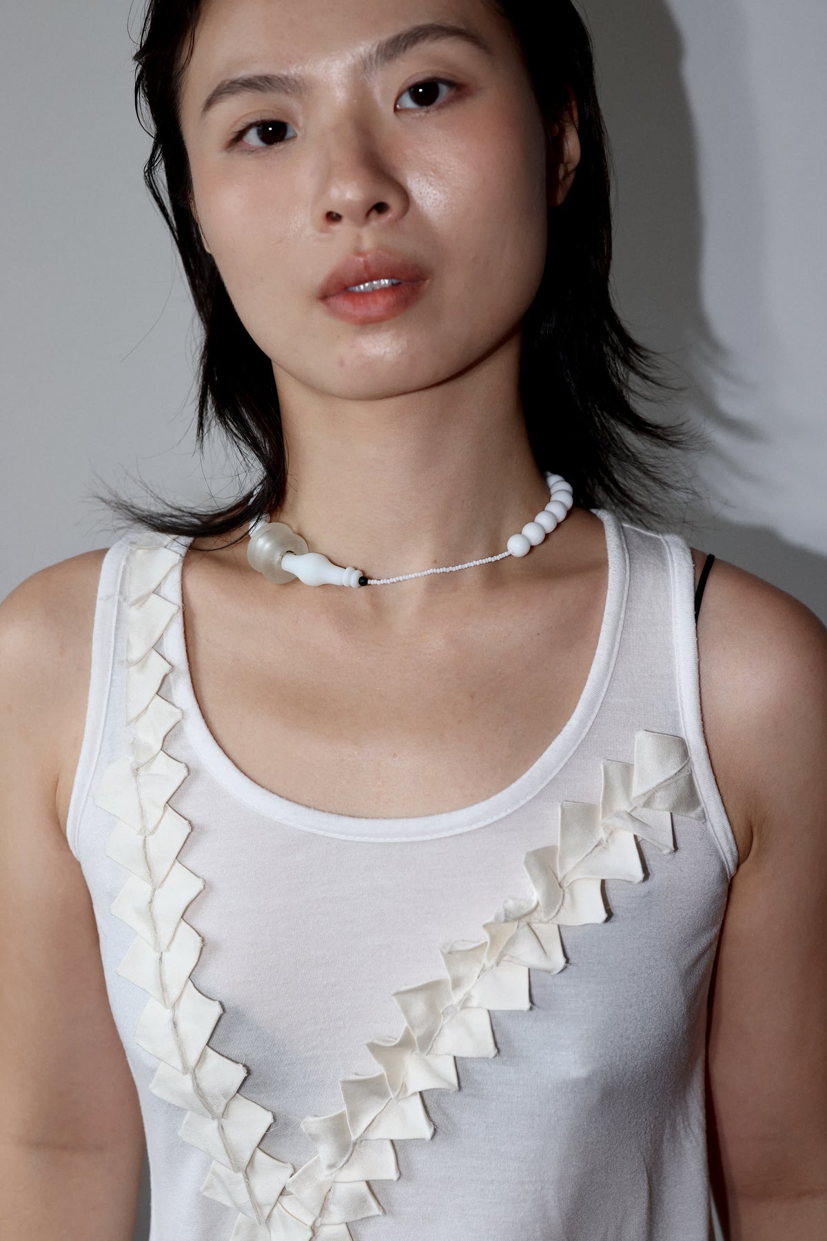 Karl Lagerfeld Logo Graphic Tank Top