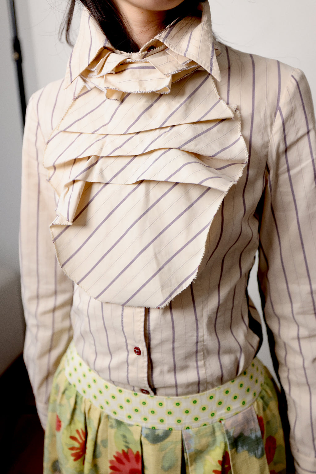 Philosophy di Alberta Ferretti Collar Piece Shirt