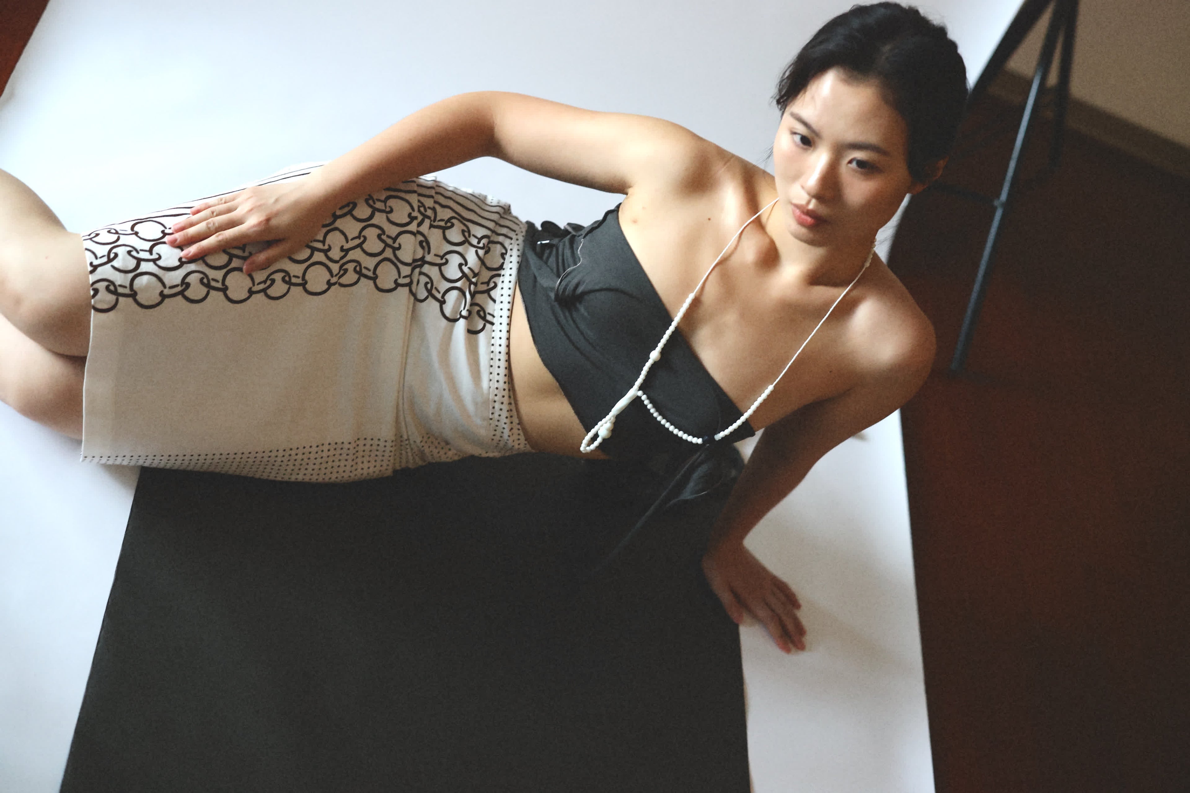 Chain Polka Skirt