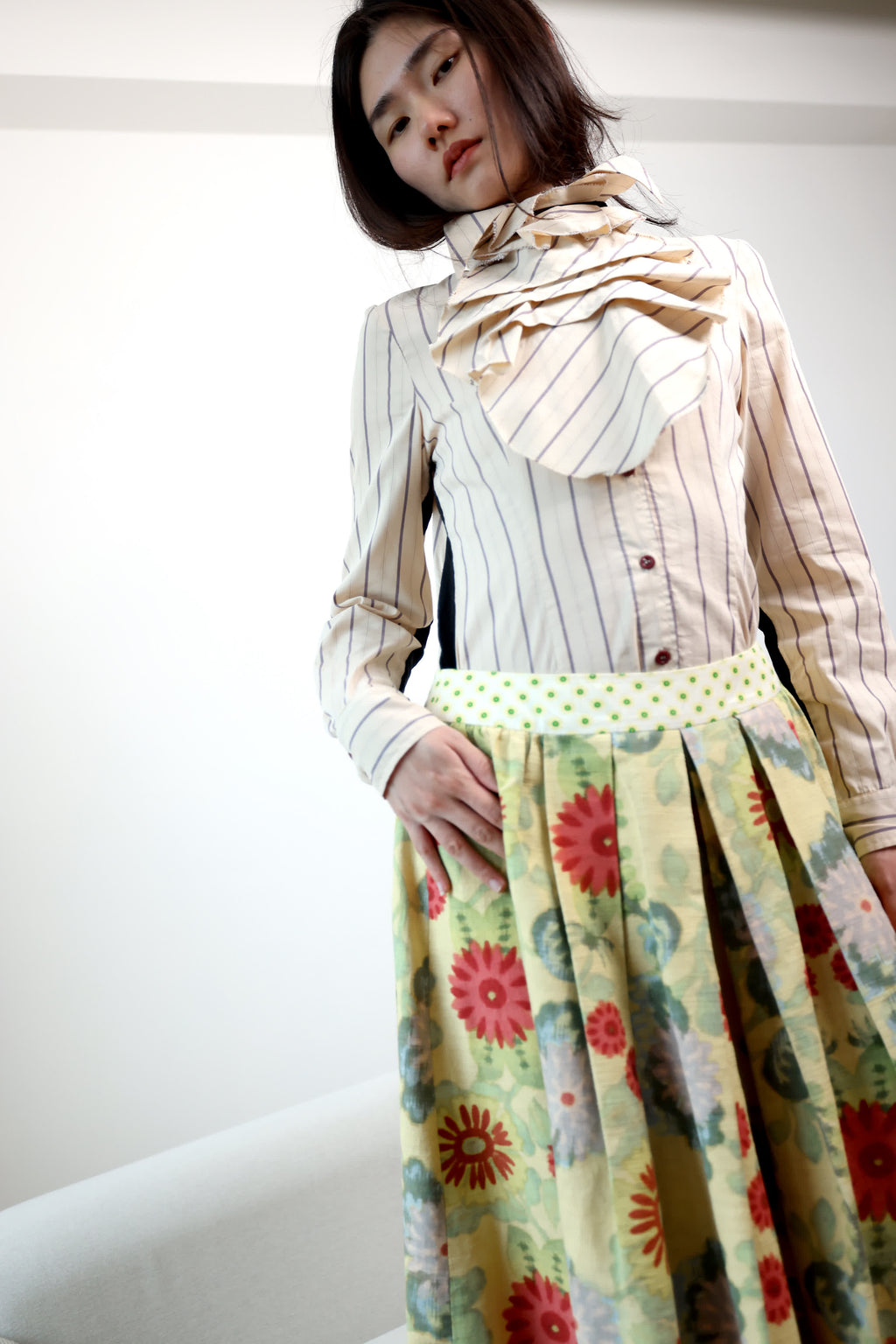 Philosophy di Alberta Ferretti Collar Piece Shirt