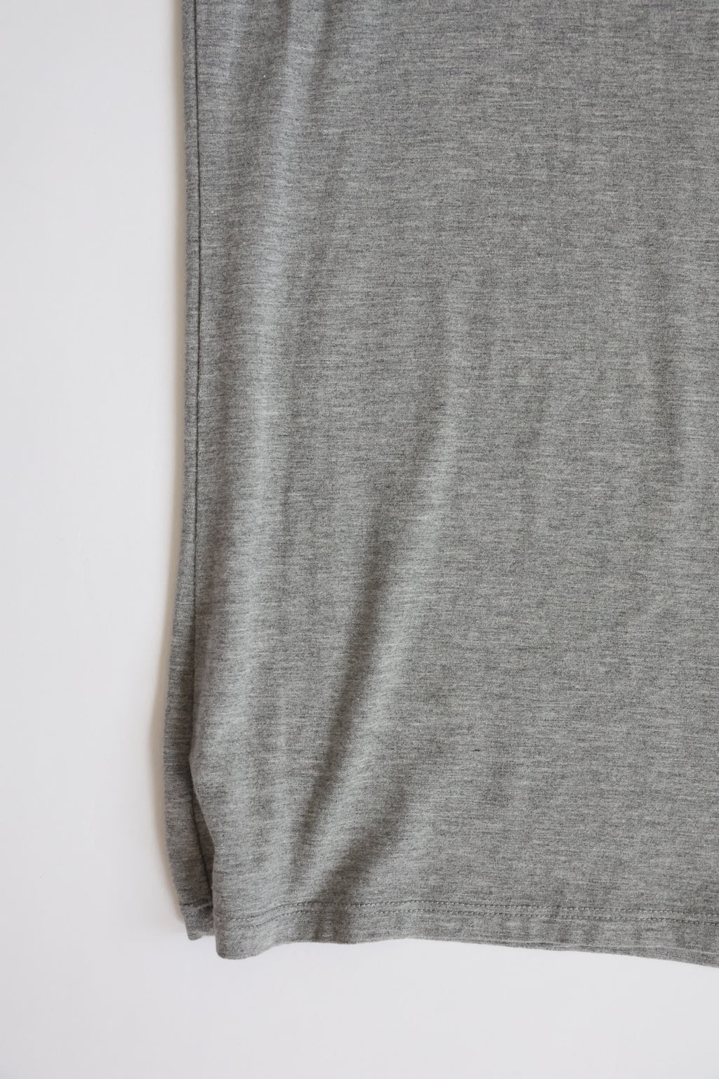 Patrizia Pepe Grey Fitted High-Neck Short-Sleeve Top