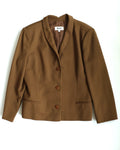 MANI Coffee Wool Blazer
