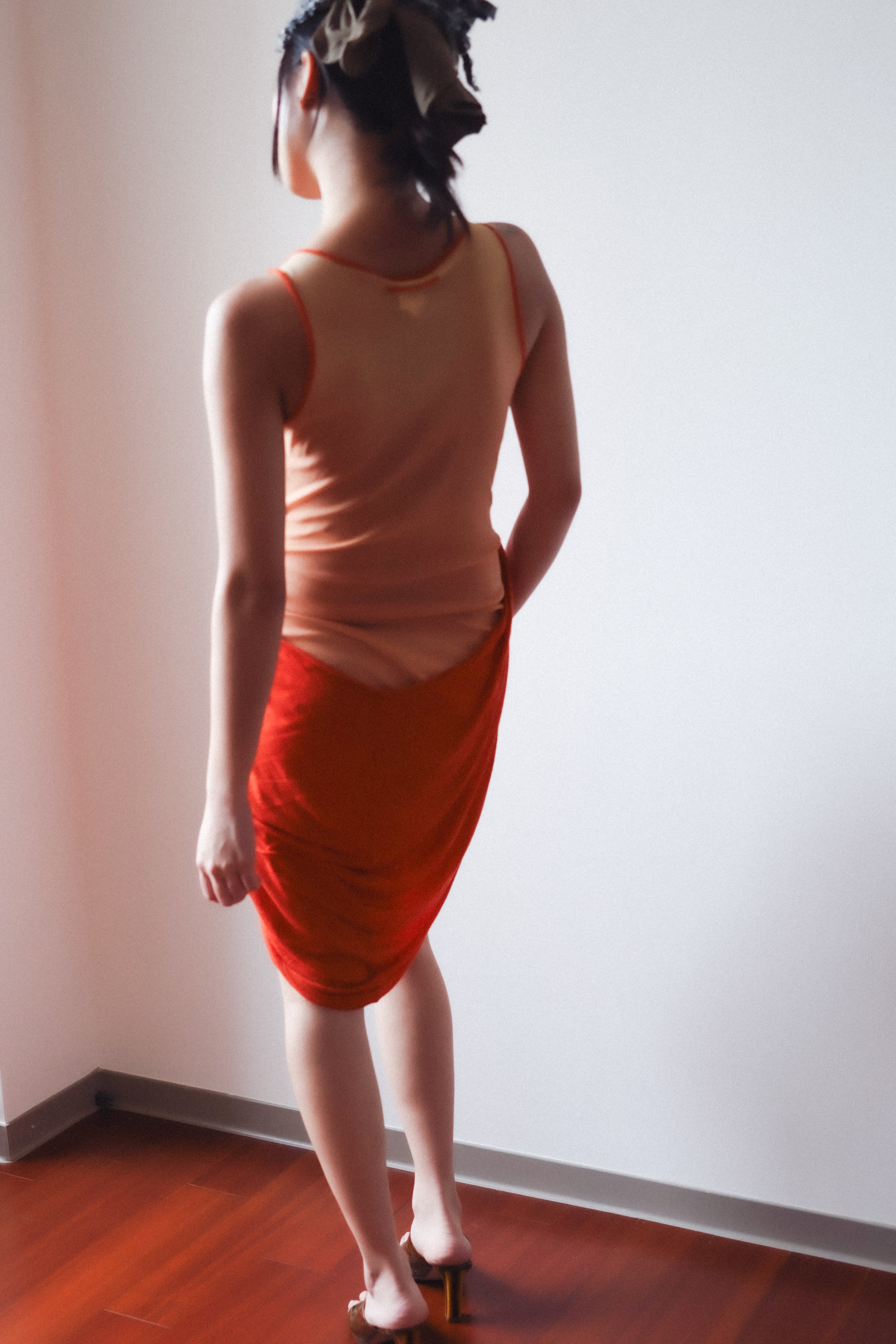 Jean Paul Gaultier Femme 00s Draped Dress
