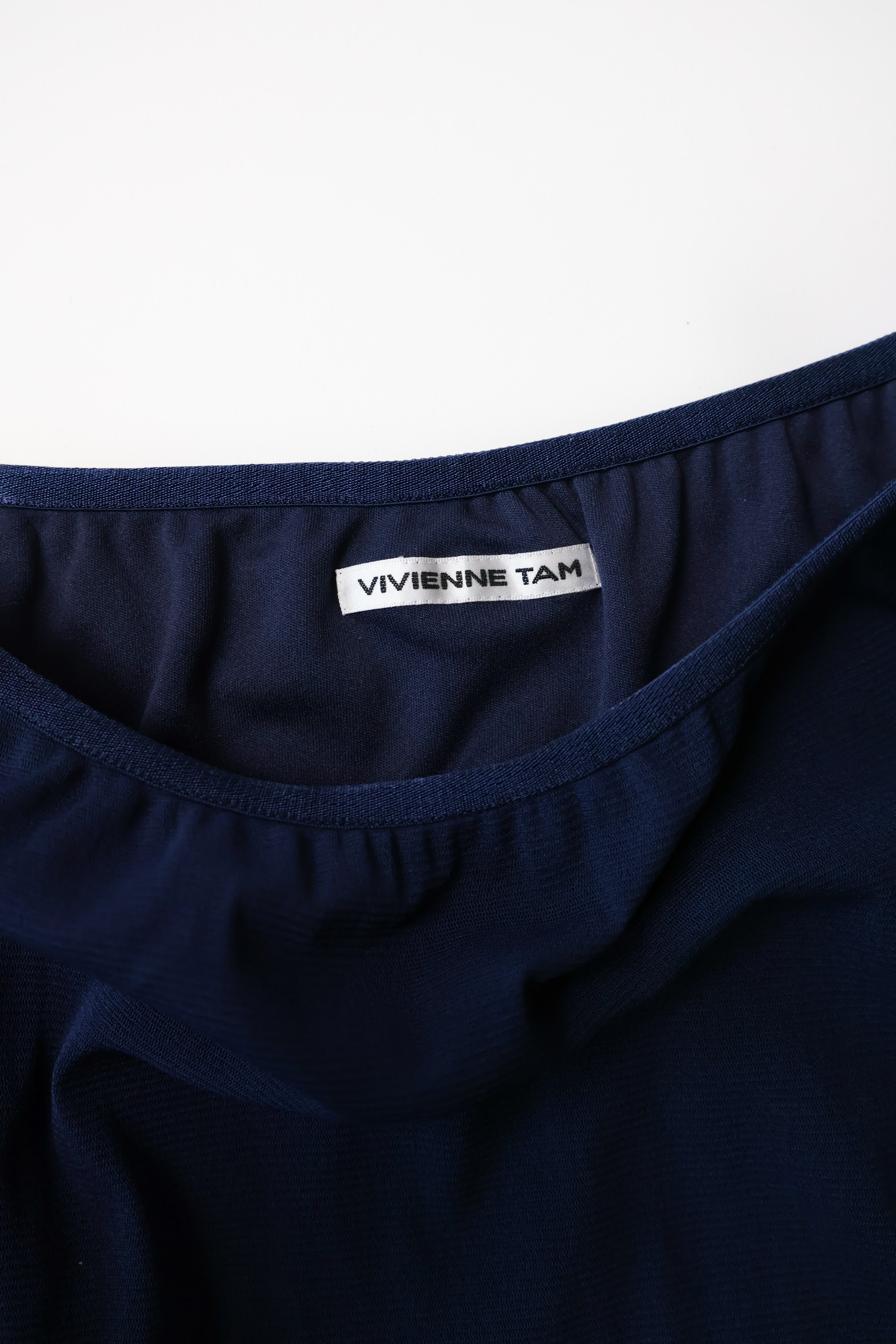 VivienneTam Blue Fringed Skirt