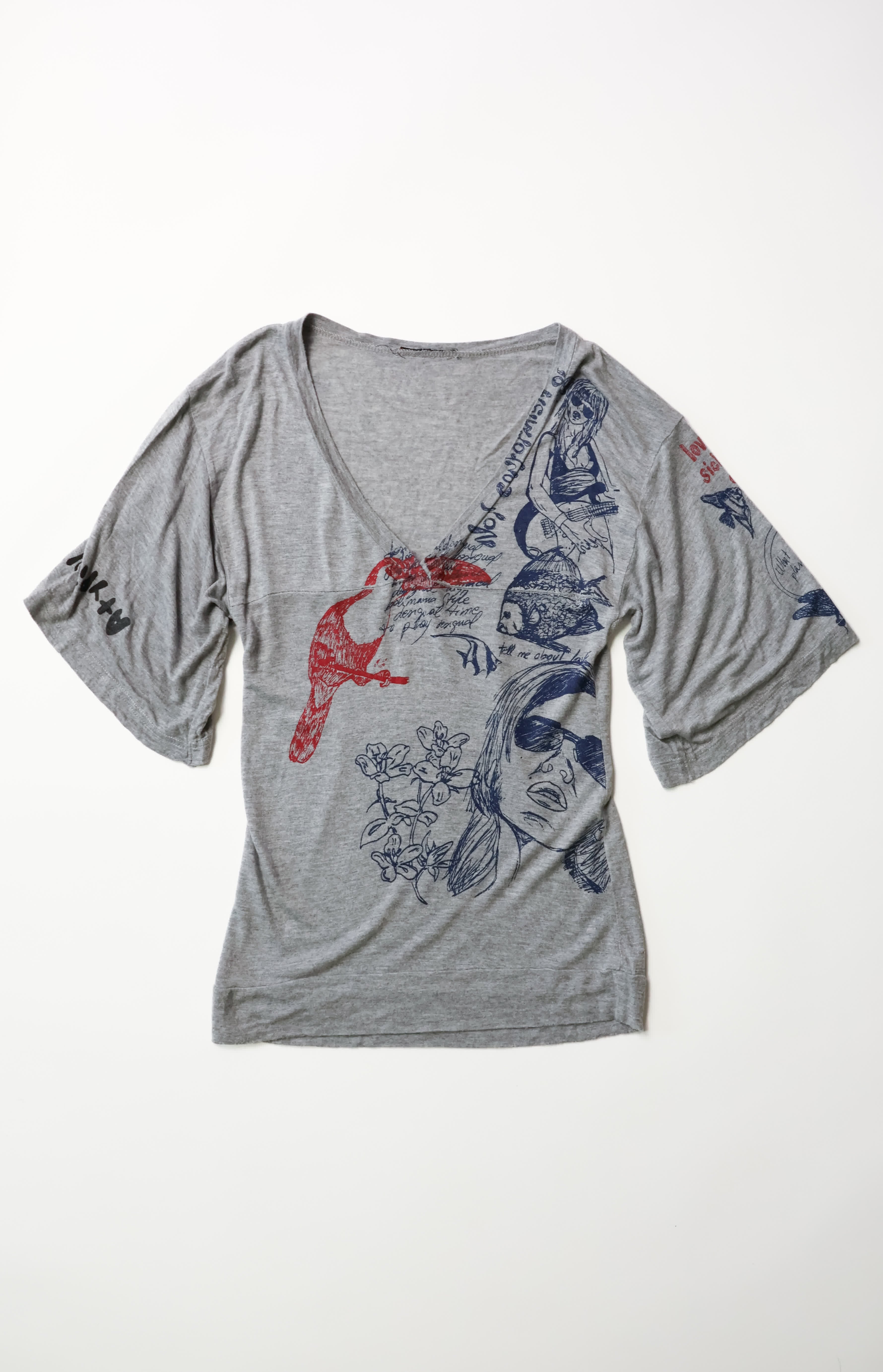 Street Art Portrait Graffiti Graphic Top