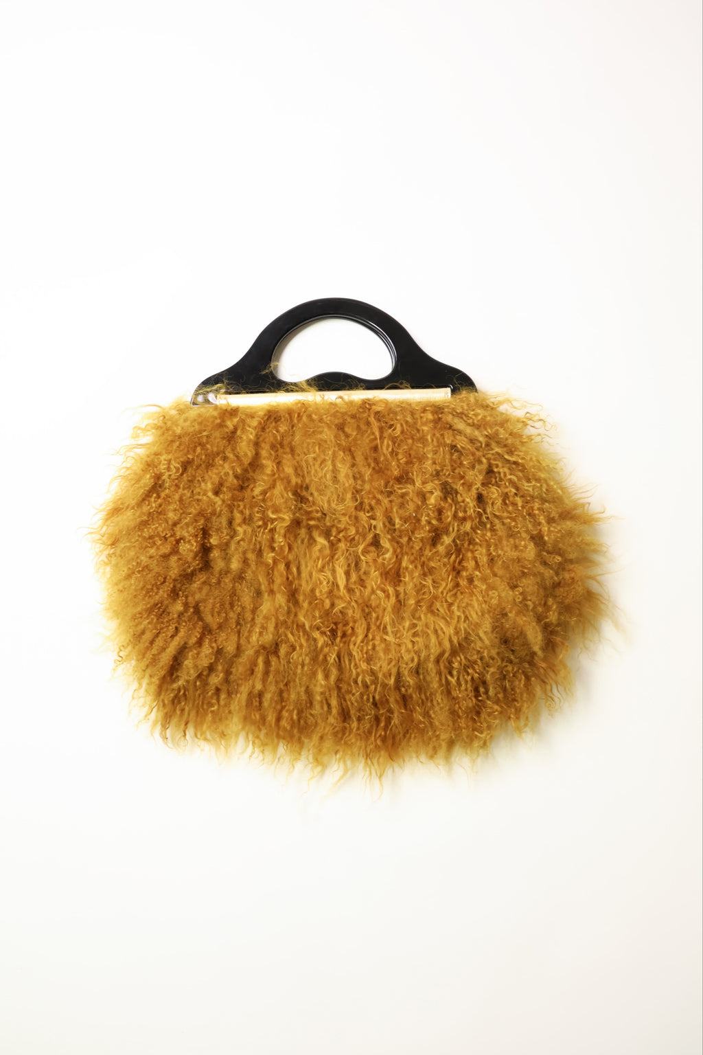 Vivienne Tam Faux-Fur Handle Handbag