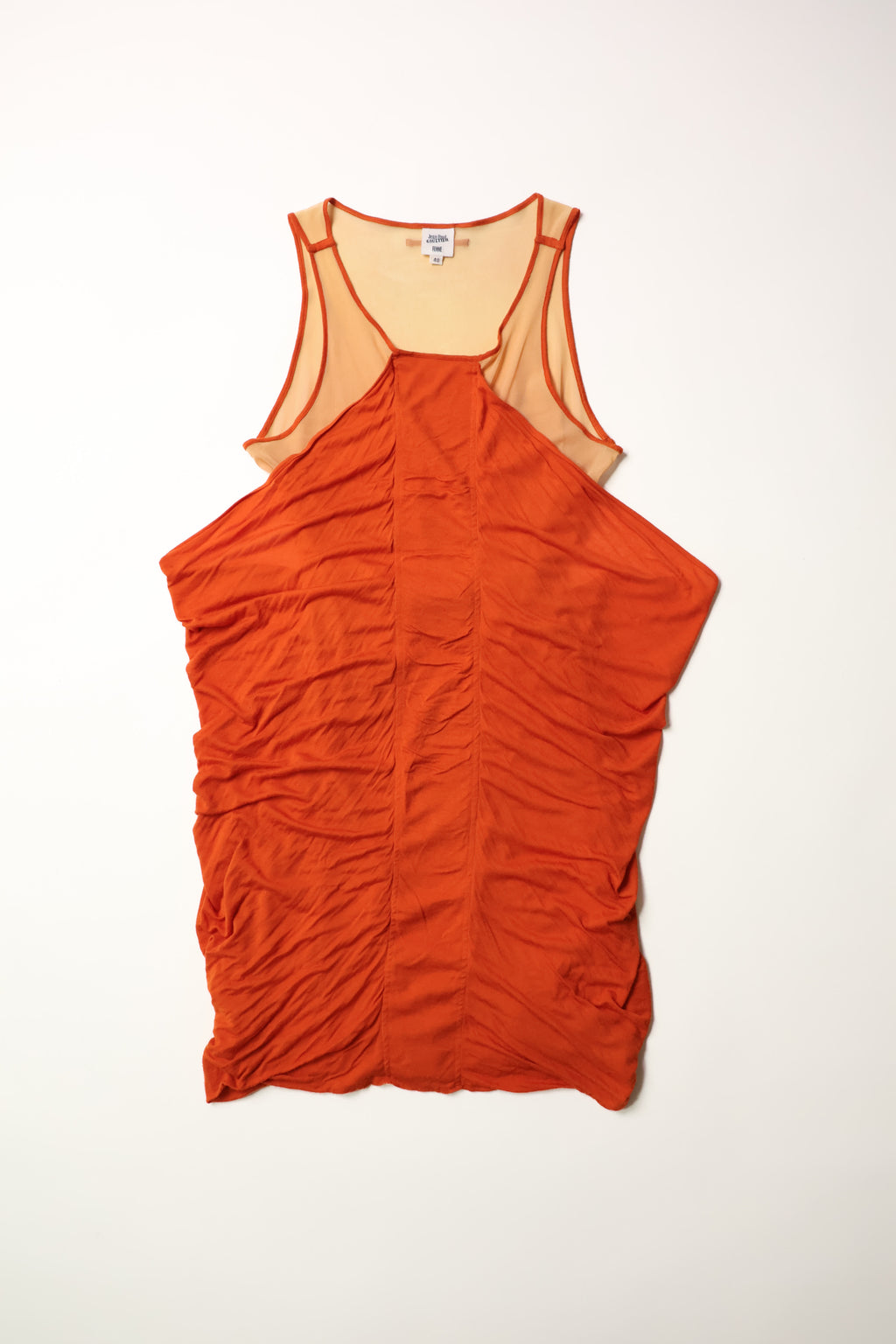 Jean Paul Gaultier Femme 00s Draped Dress