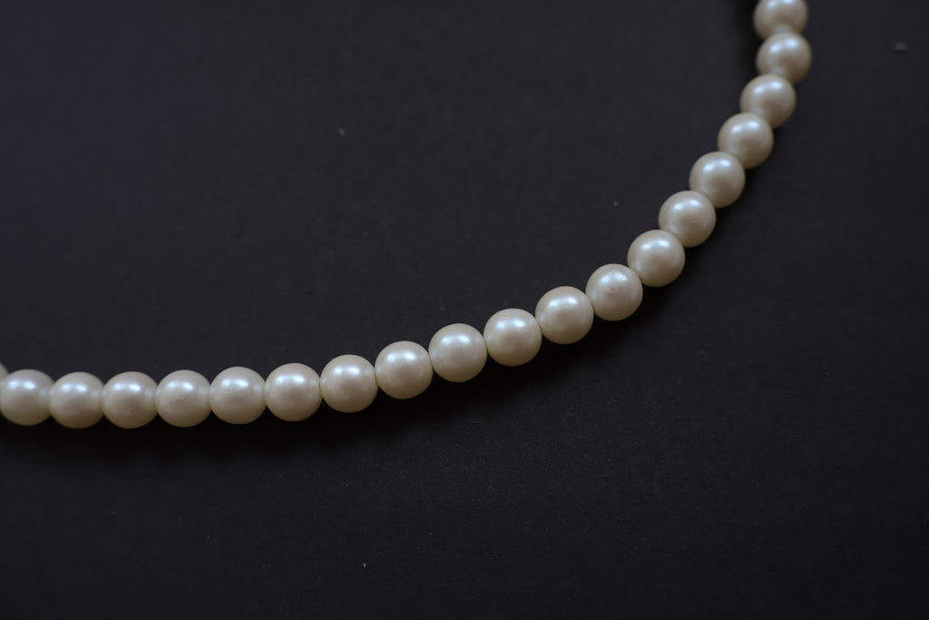Classic Elegant 7mm Pearl Necklace | 43cm Choker Length