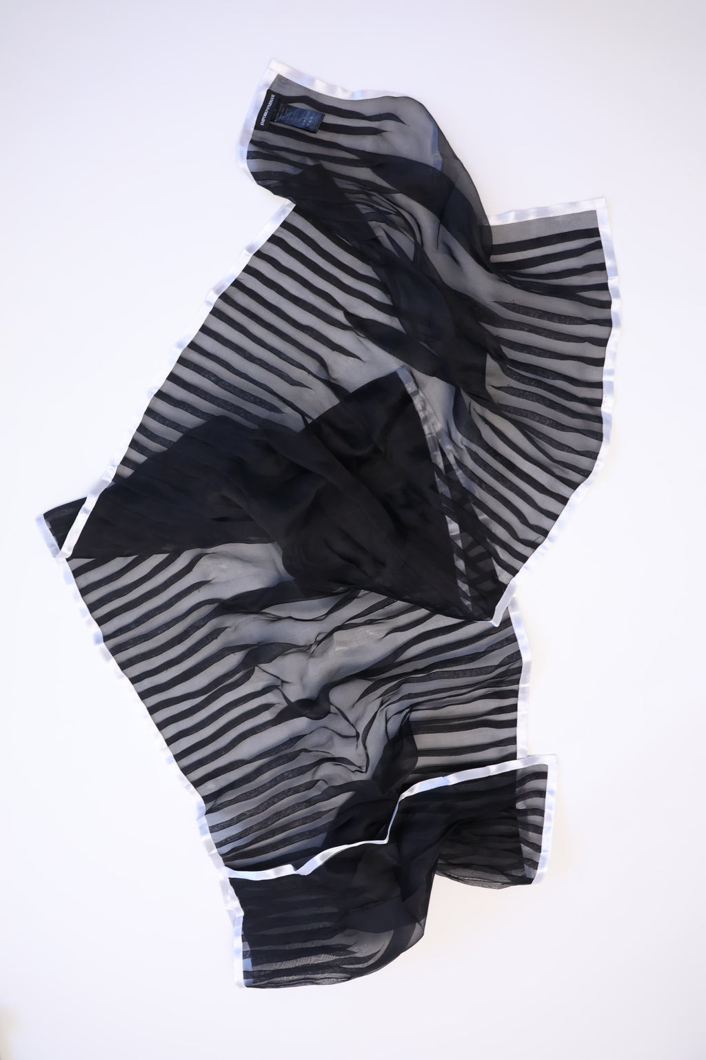 Armani Silk Structure Scarf
