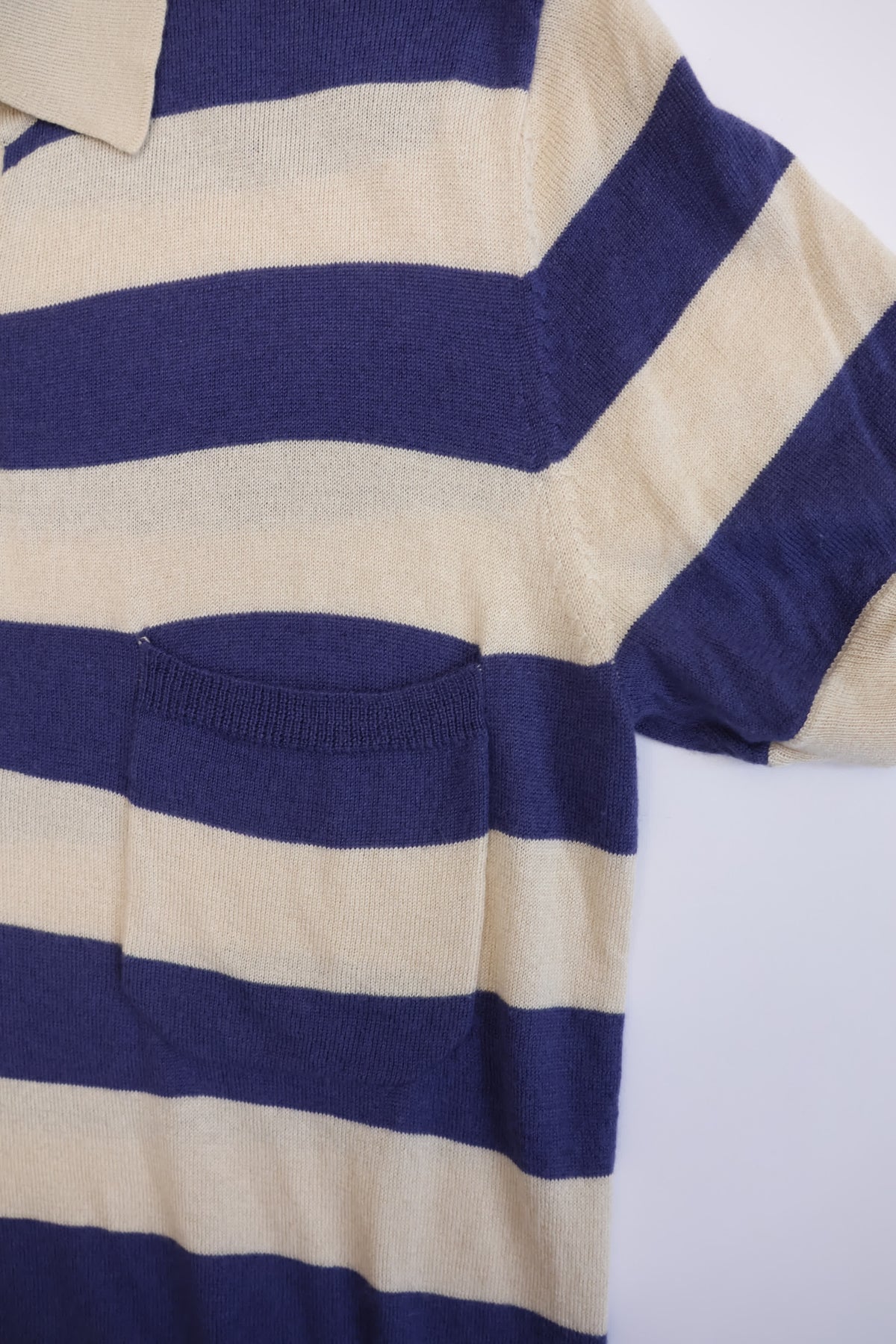 Maxmara Stripe Silk Tops