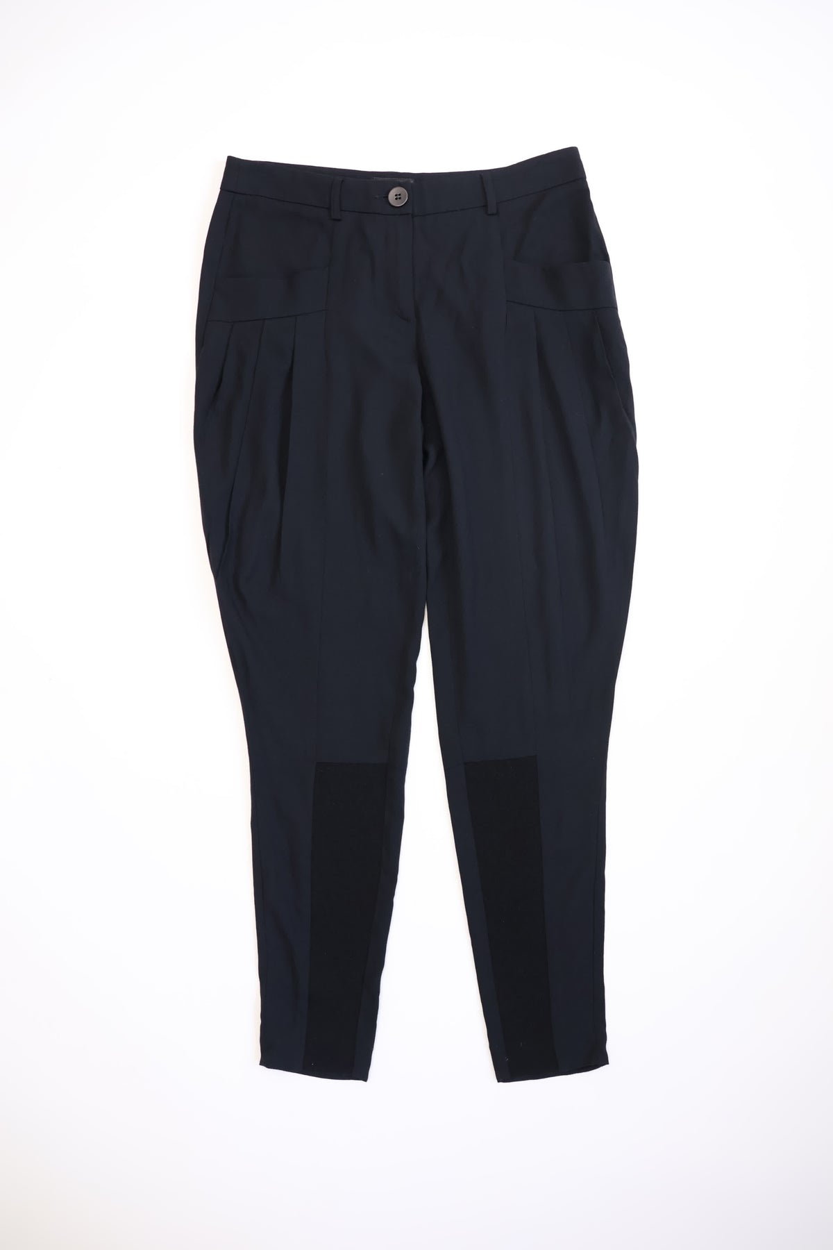 Emporio Armani Black Tapered Pants