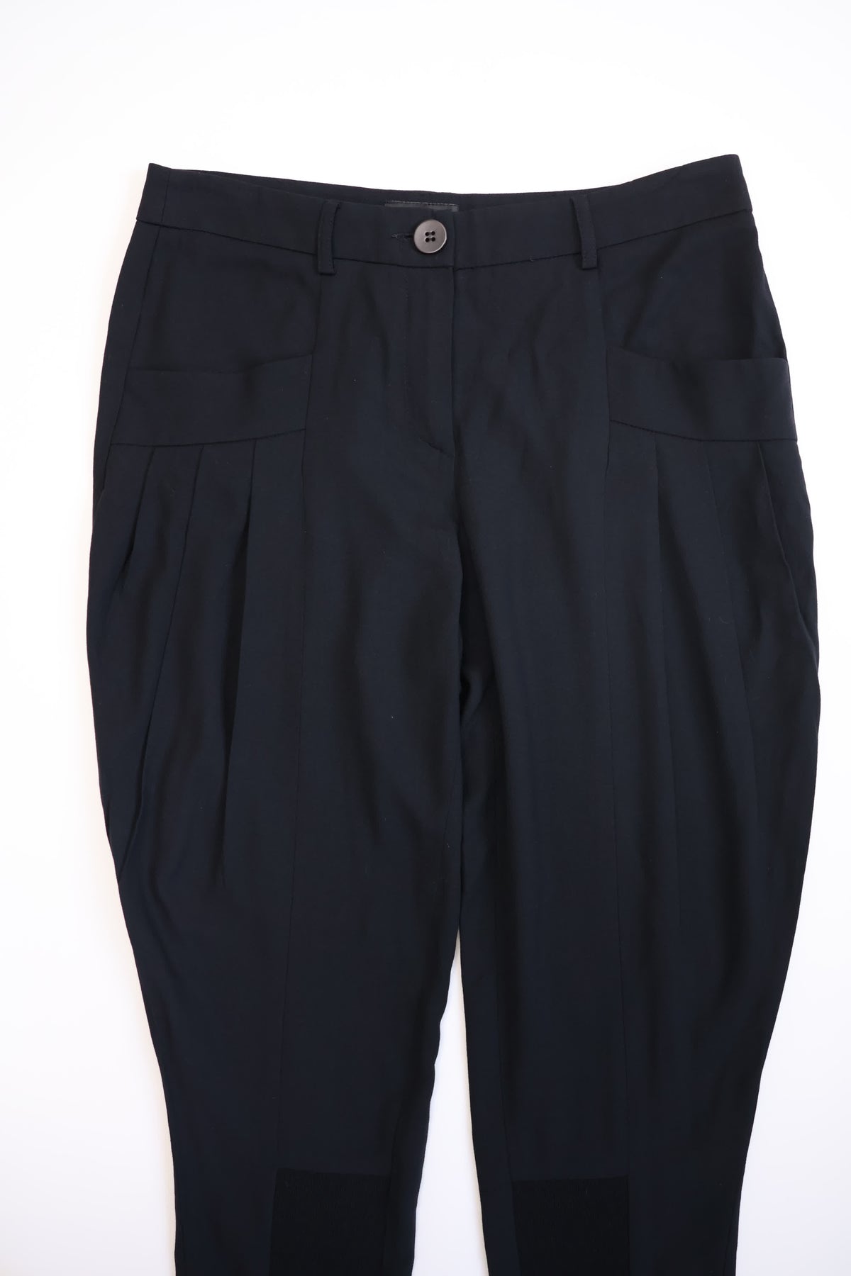 Emporio Armani Black Tapered Pants