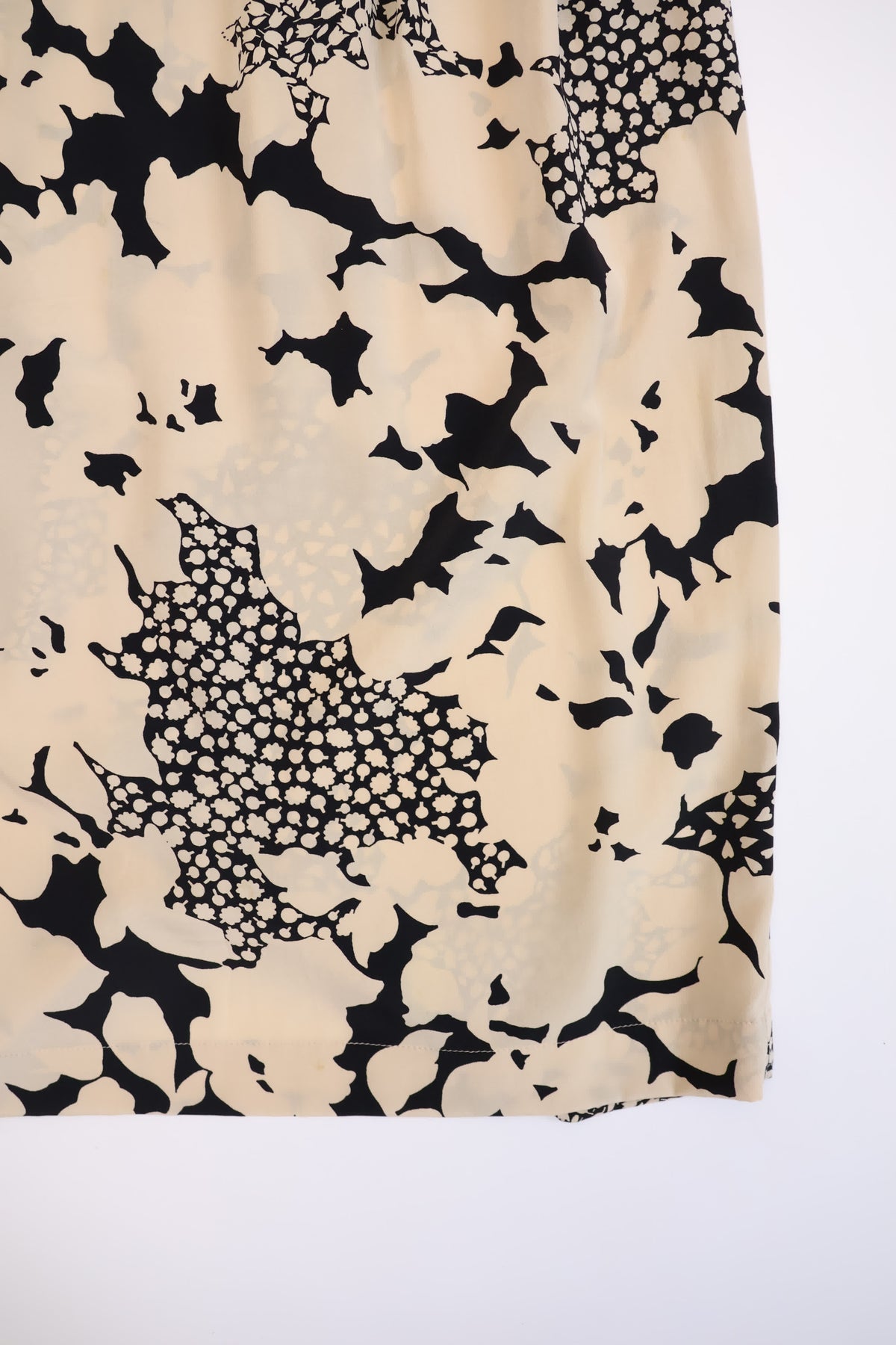 Genny Floral Shoulderpad Dress