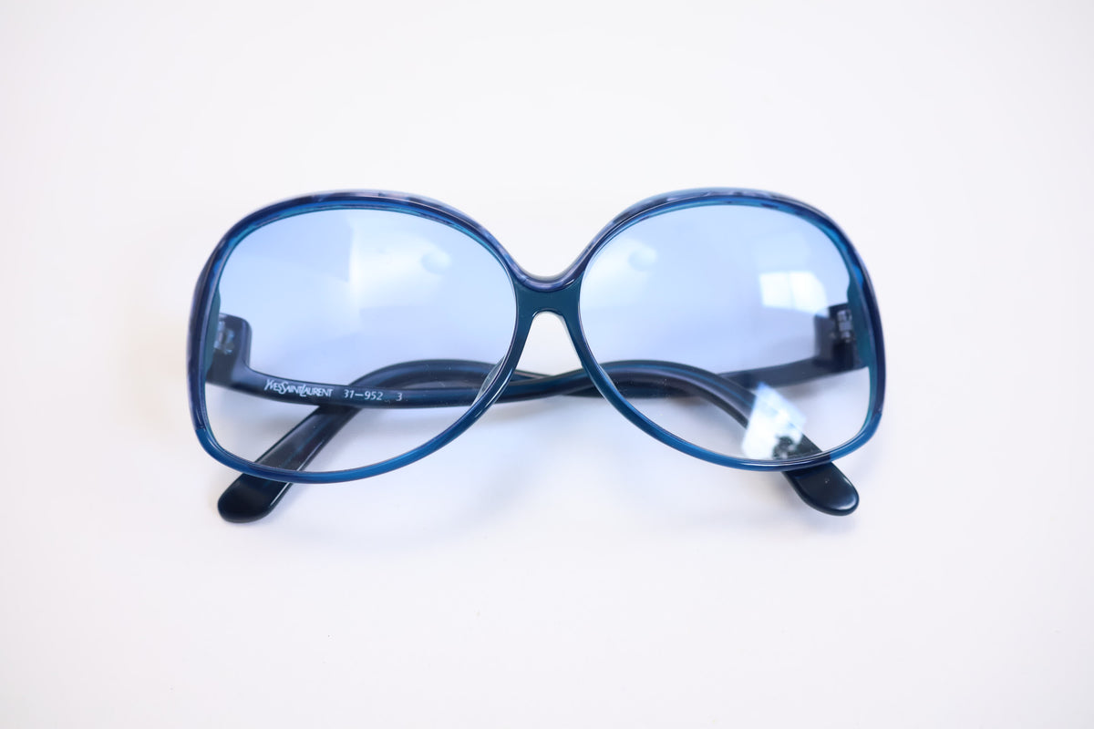 YSL Blue Sunglass