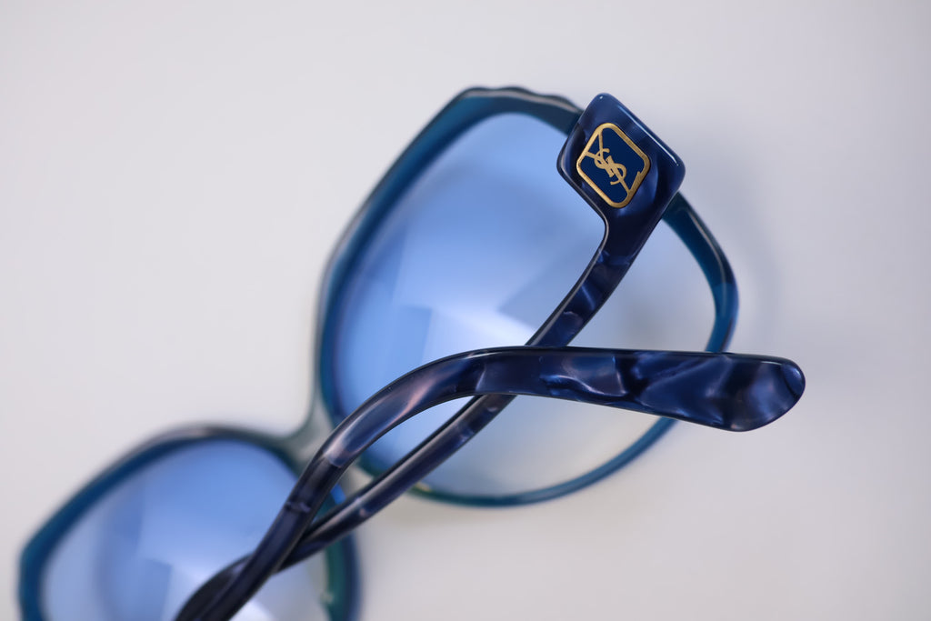 YSL Blue Sunglass