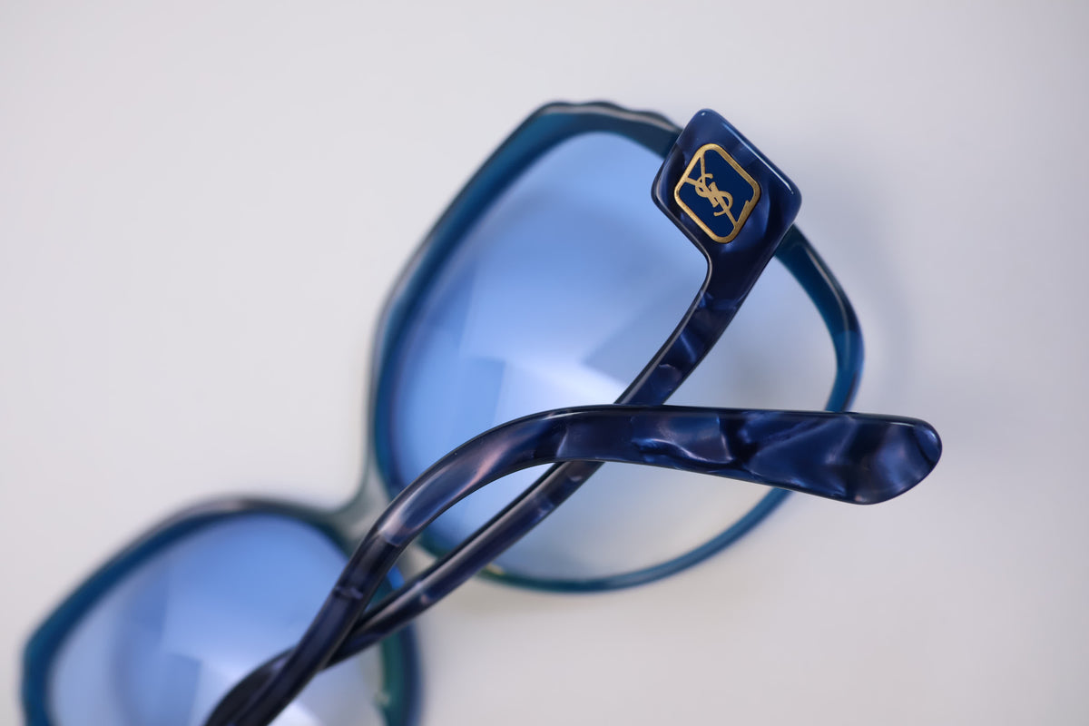 YSL Blue Sunglass