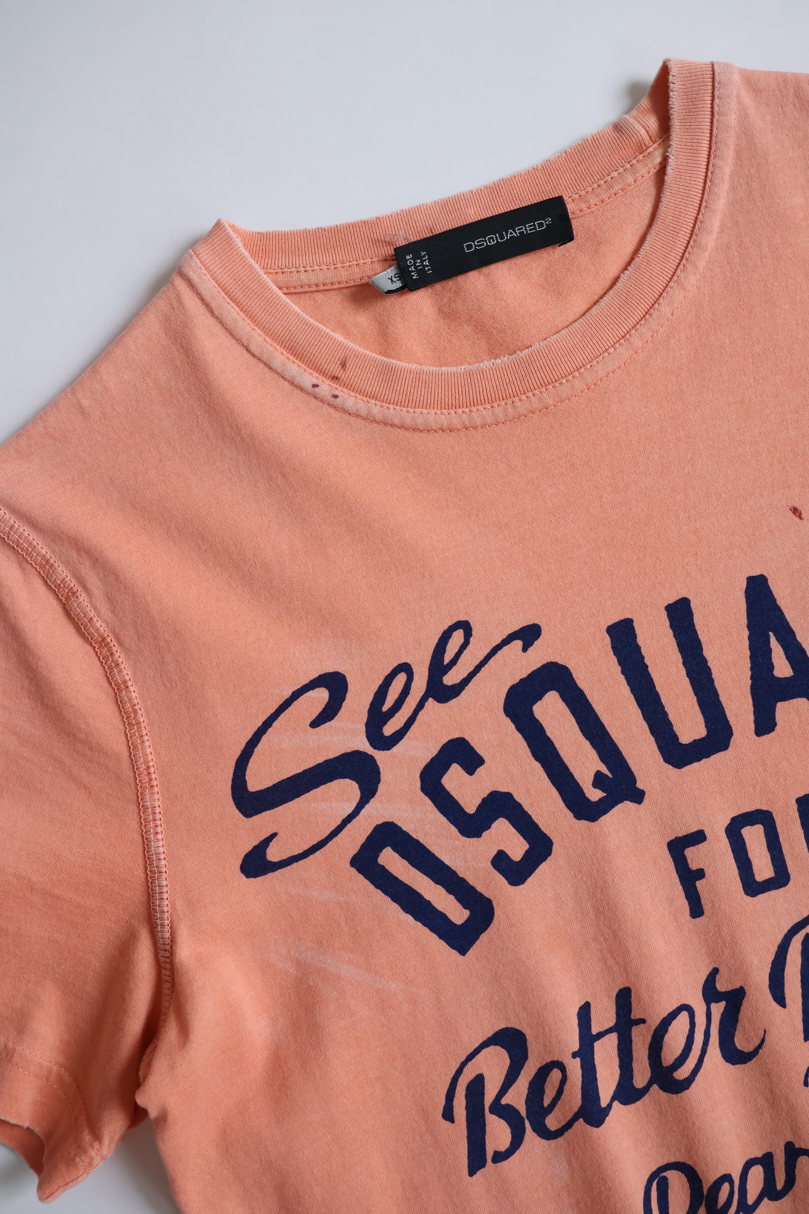 Dsquared2 Script Logo Printed T-Shirt