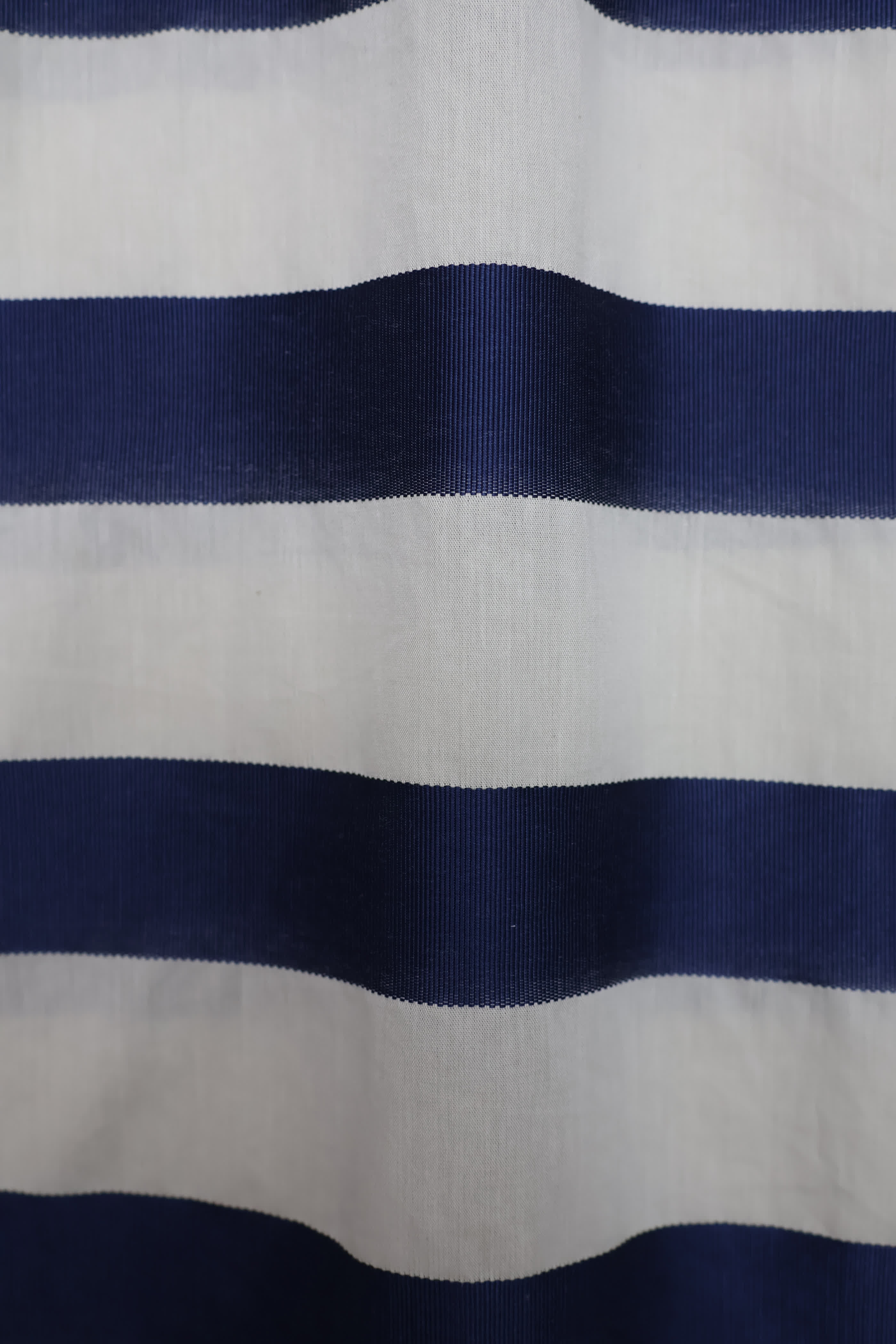Emporio Armani Blue Striped Tie-Front Skirt