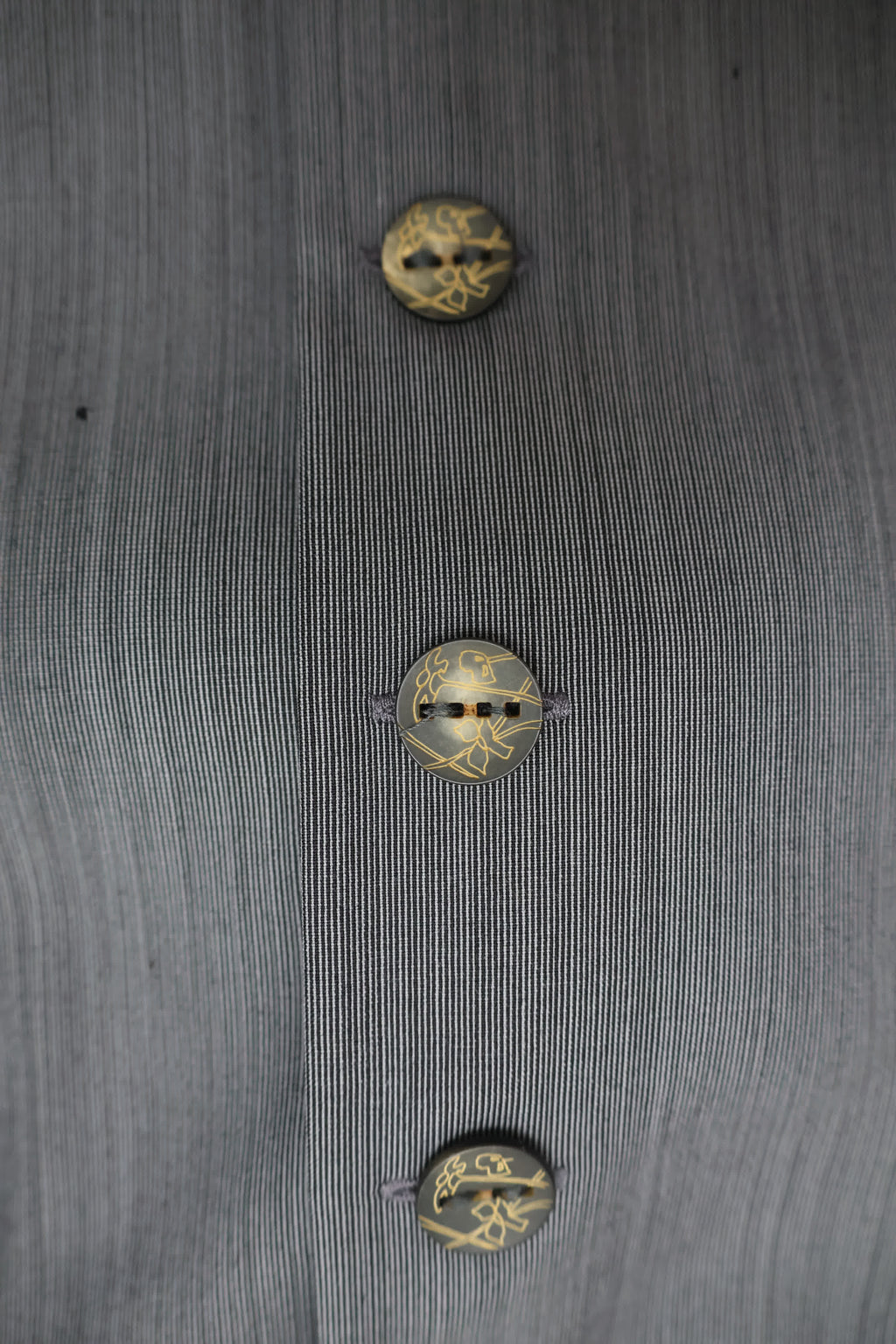 KENZO Tailored Grey Suit Vest