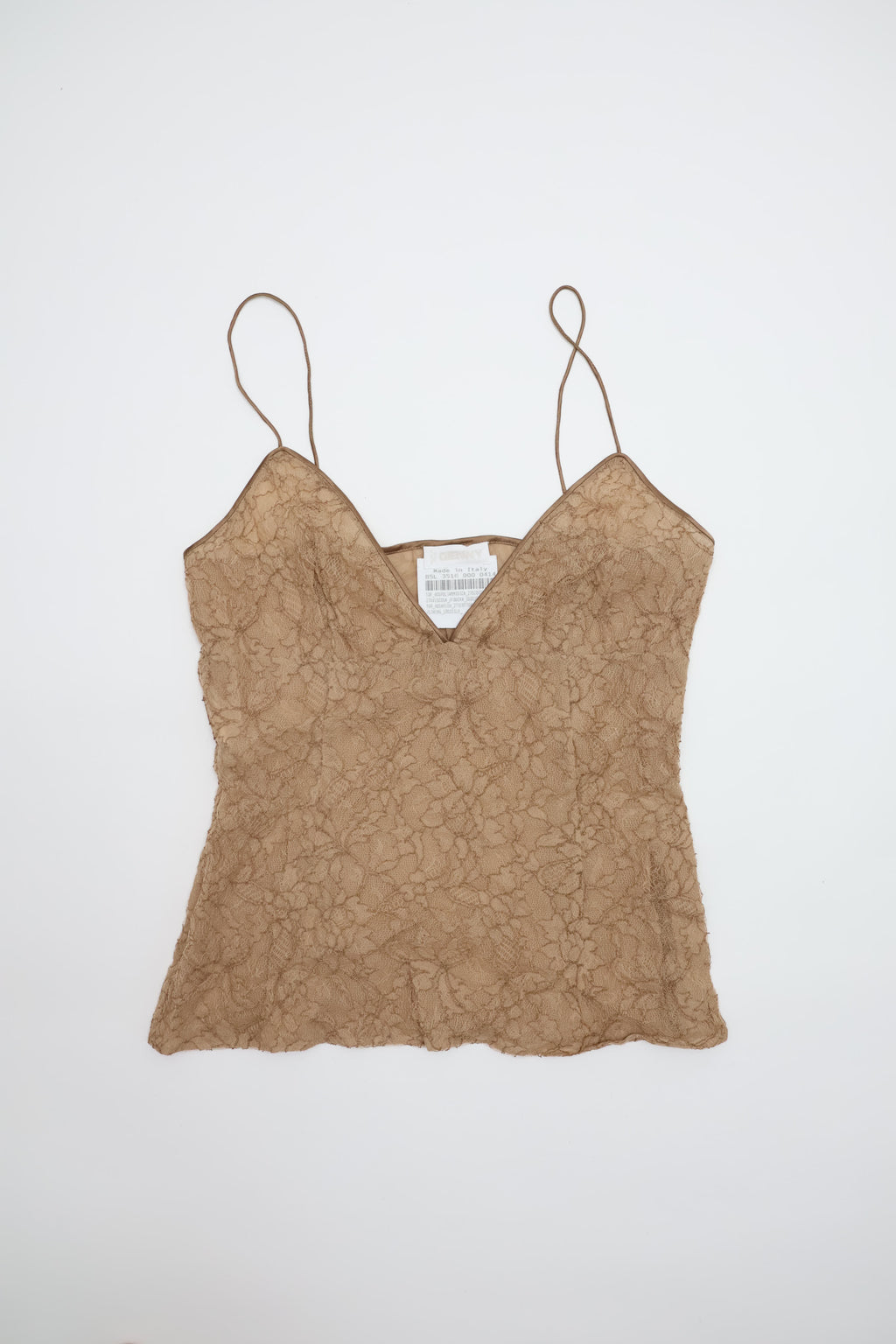 Genny Nude Lace Cami Top