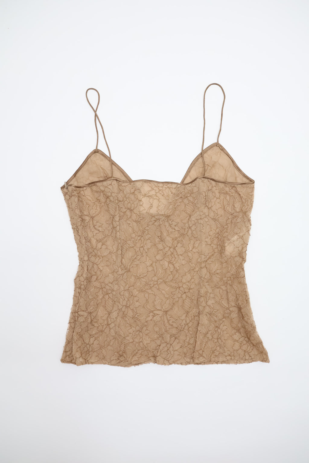 Genny Nude Lace Cami Top