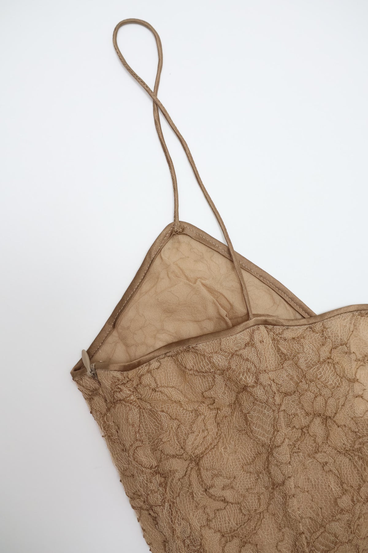 Genny Nude Lace Cami Top