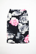 Agnes b. Rose Floral Print Pencil Skirt