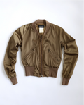 Patrizia Pepe Military Gold Cropped Jacket
